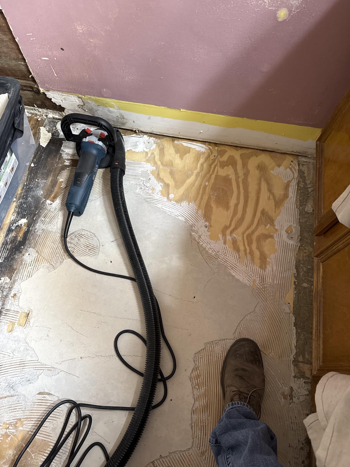 BOSCH VAC090AH Portable 9 Gallon Dust Extractor with Auto Filter Clean and HEPA Filter - Customer Photo 1