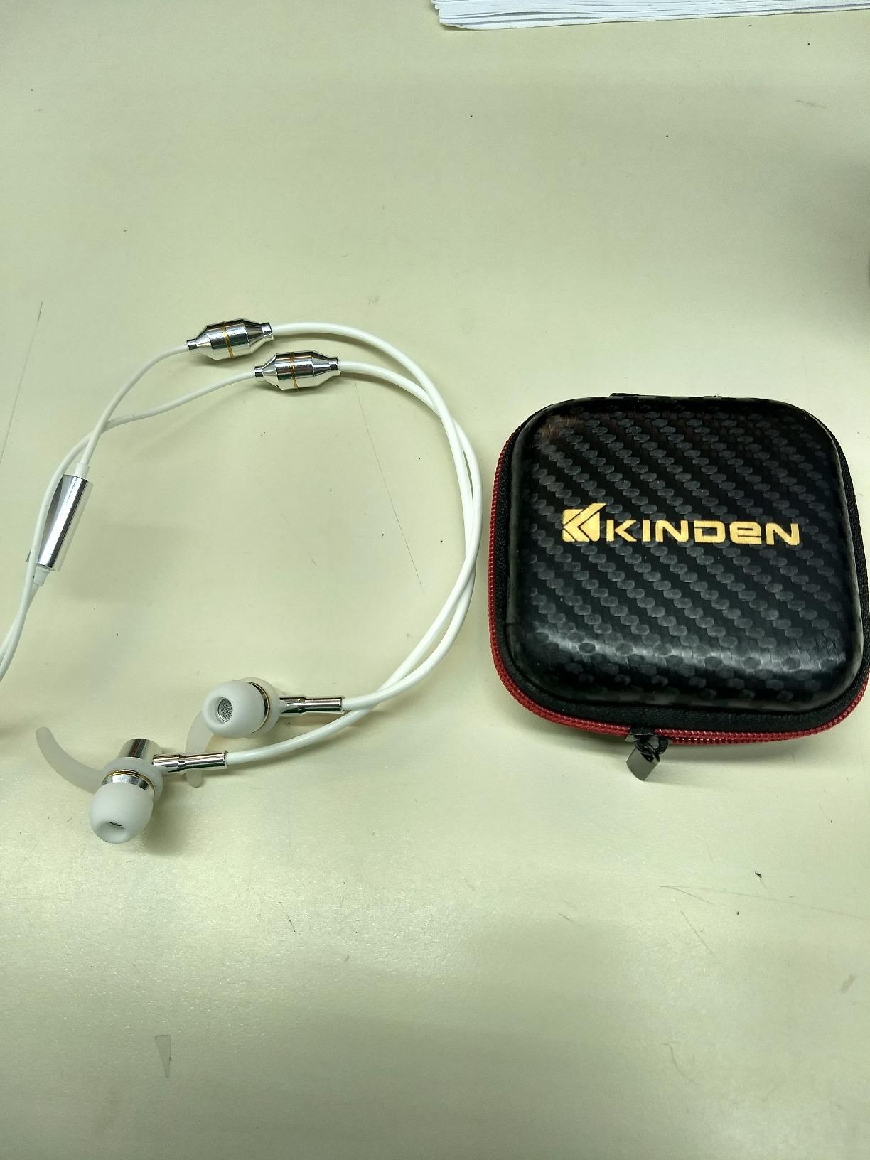 KINDEN EMF Protection Headphones Anti-Radiation, EMF Blocking Earphones Air Tube Headset Radiation Free Earbuds with Microphone Binaural Acoustic Stereo Wired for 3.5 mm Jack Devices Only - Customer Photo 1