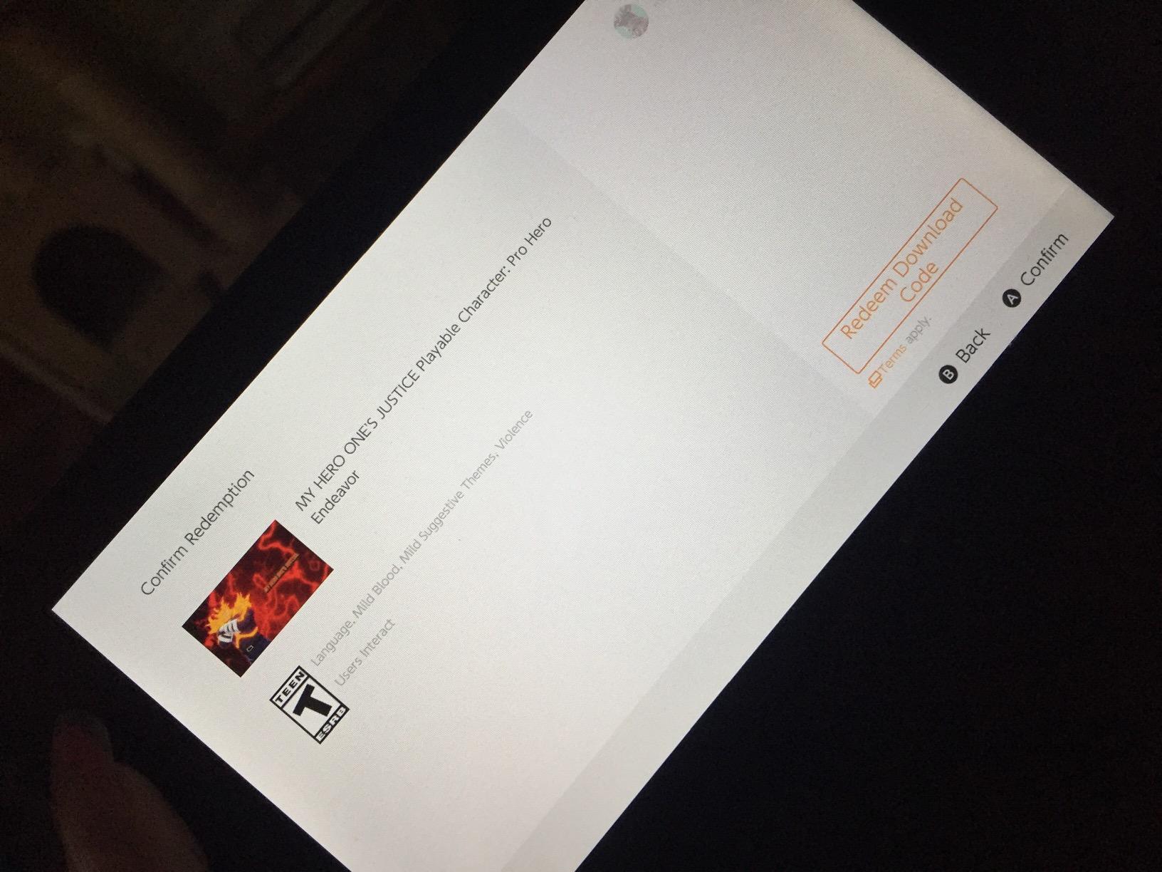 MY HERO One's Justice - Nintendo Switch - Customer Photo 1