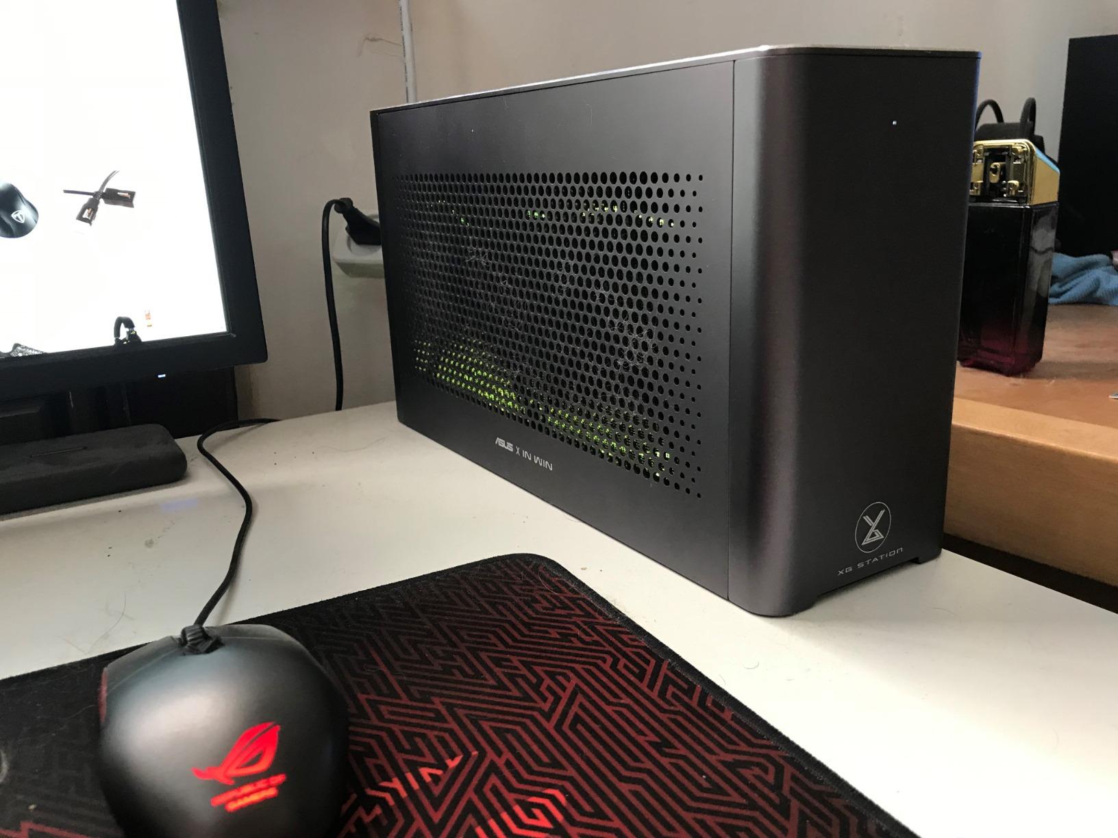 ASUS XG-Station-PRO Thunderbolt 3 USB 3.1 External Graphics Card Dock Space Grey - Customer Photo 1