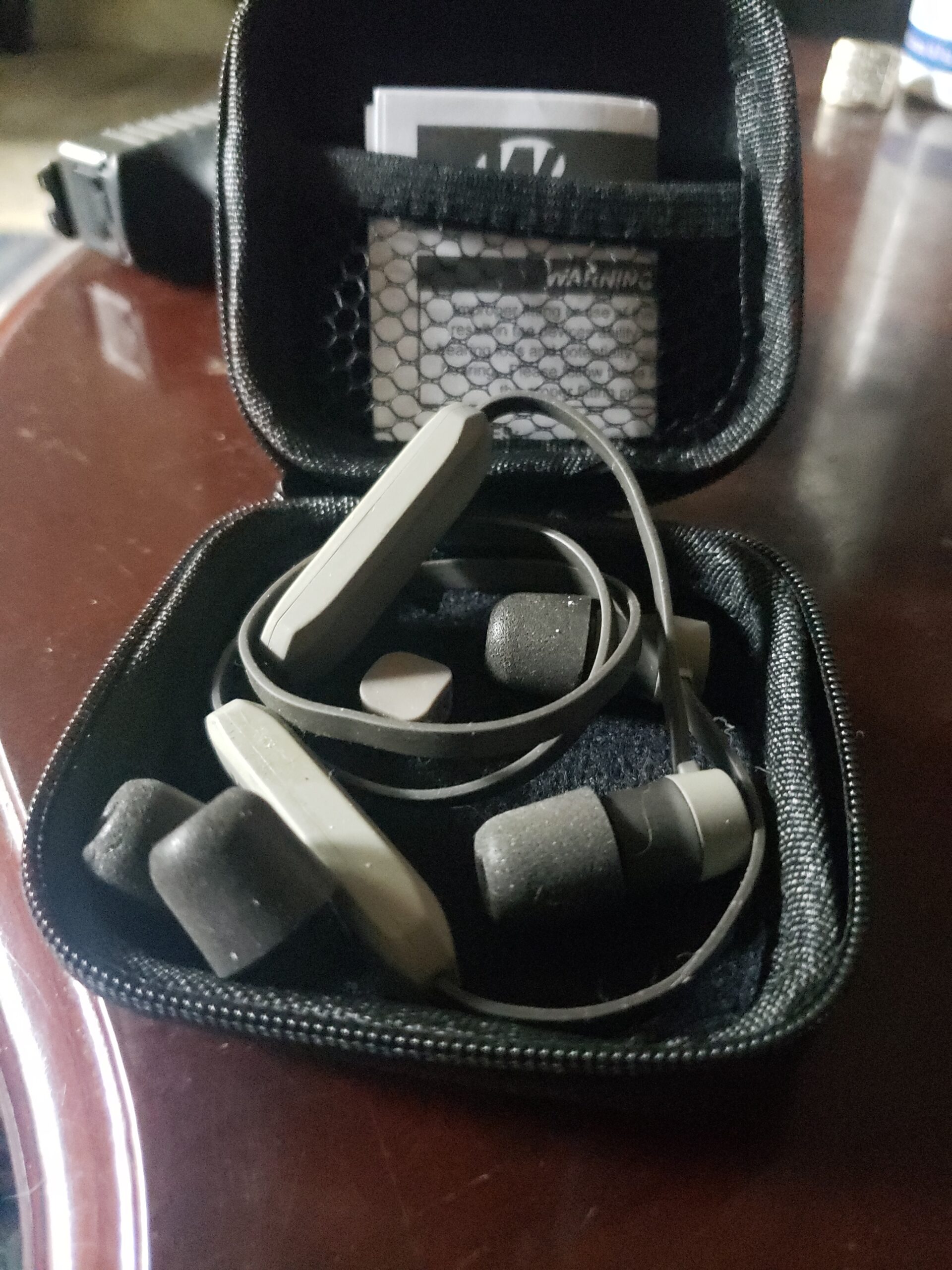 Walker's Shooting Training Protection 29 DB Omni-Directional Microphone Rope Hearing Enhancer Earbuds Customer Review Walker's Shooting Training Protection 29 DB Omni-Directional Microphone Rope Hearing Enhancer Earbuds - Customer Photo 1