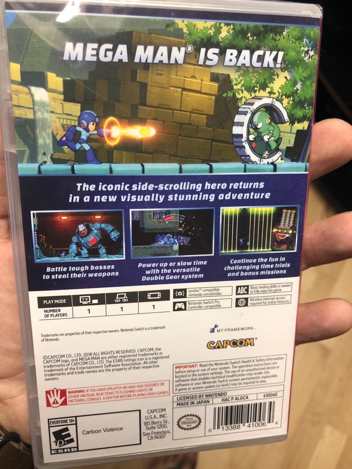 Mega Man 11 - Nintendo Switch Customer Review Mega Man 11 - Nintendo Switch - Customer Photo 2