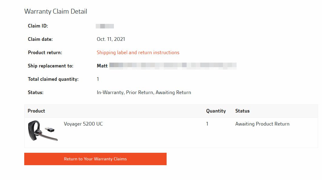 Plantronics - Voyager 5200 UC (Poly) - Bluetooth Single-Ear (Monaural) Headset - USB-A Compatible to connect to your PC and/or Mac - Works with Teams, Zoom & more - Noise Canceling Customer Review Plantronics - Voyager 5200 UC (Poly) - Bluetooth Single-Ear (Monaural) Headset - USB-A Compatible to connect to your PC and/or Mac - Works with Teams, Zoom & more - Noise Canceling - Customer Photo 3