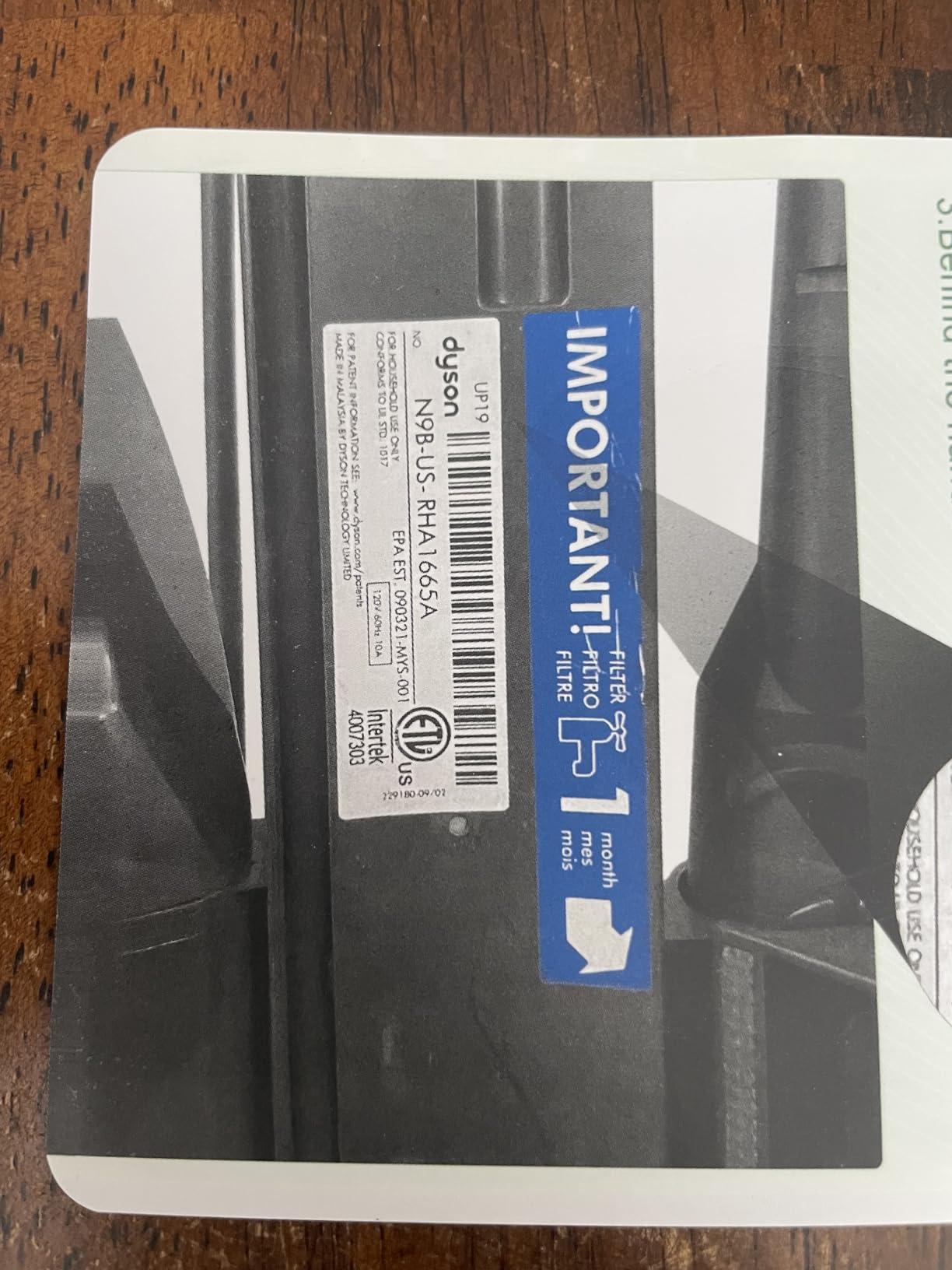 Replacement for Dyson DC41,DC65,DC66 Hepa Post-Motor Filter & Pre-Motor Filter,Multi Floor,Animal and Ball Vacuums.Compatible Part#920769-01&920640-01 - Customer Photo 2
