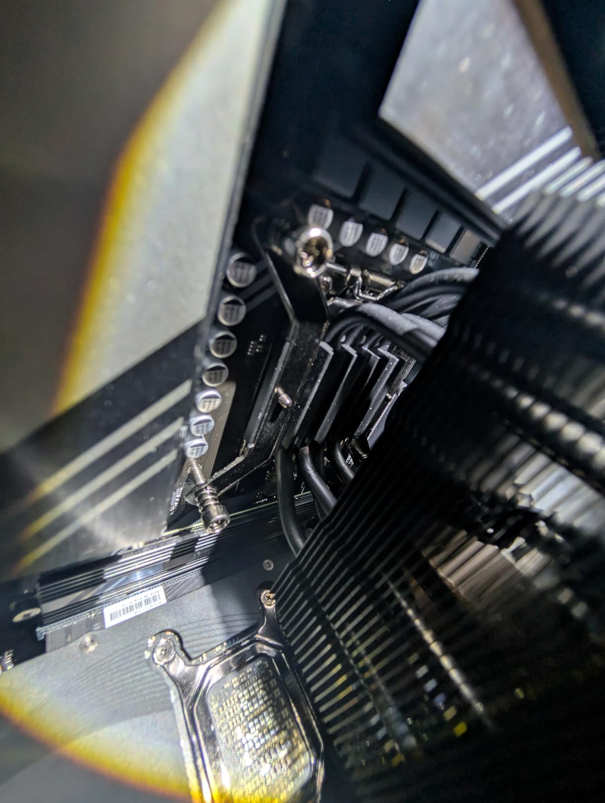 Cooler Master Hyper 212 Black CPU Air Cooler, SickleFlow 120 Edge PWM Fan, Aluminum Top Cover, 4 Copper Heat Pipes, 152mm Tall, AMD Ryzen AM5/AM4, Intel LGA 1851/1700/1200 Brackets Customer Review Cooler Master Hyper 212 Black CPU Air Cooler, SickleFlow 120 Edge PWM Fan, Aluminum Top Cover, 4 Copper Heat Pipes, 152mm Tall, AMD Ryzen AM5/AM4, Intel LGA 1851/1700/1200 Brackets - Customer Photo 1