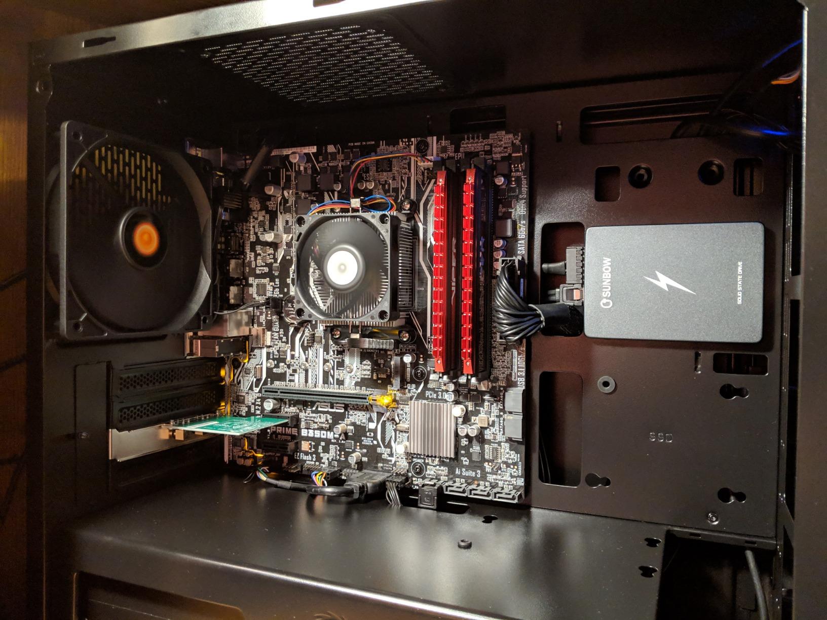 AMD Athlon 200GE 2-Core 4-Thread AM4 Socket Desktop Processor with Radeon Vega Graphics (YD200GC6FBBOX) - Customer Photo 2