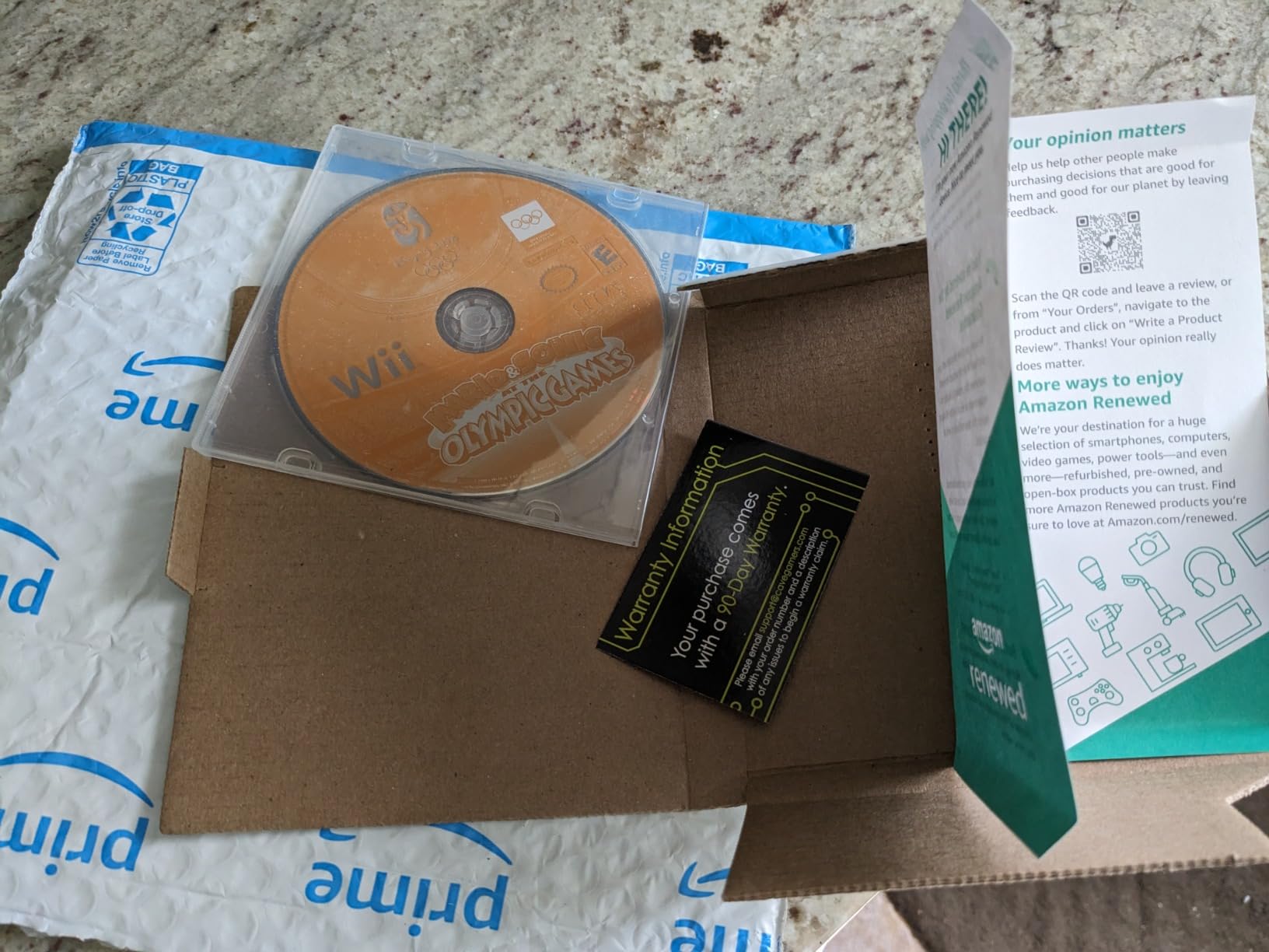 Mario & Sonic at the Olympic Games (Renewed) Customer Review Mario & Sonic at the Olympic Games (Renewed) - Customer Photo 2