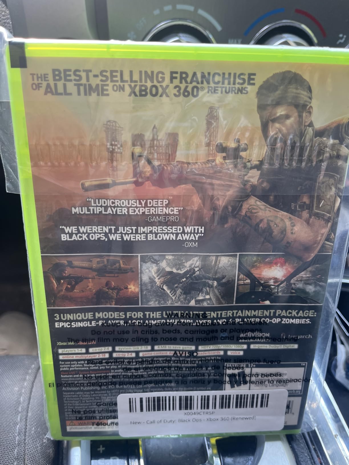 Call of Duty: Black Ops - Xbox 360 (Renewed) Customer Review Call of Duty: Black Ops - Xbox 360 (Renewed) - Customer Photo 2