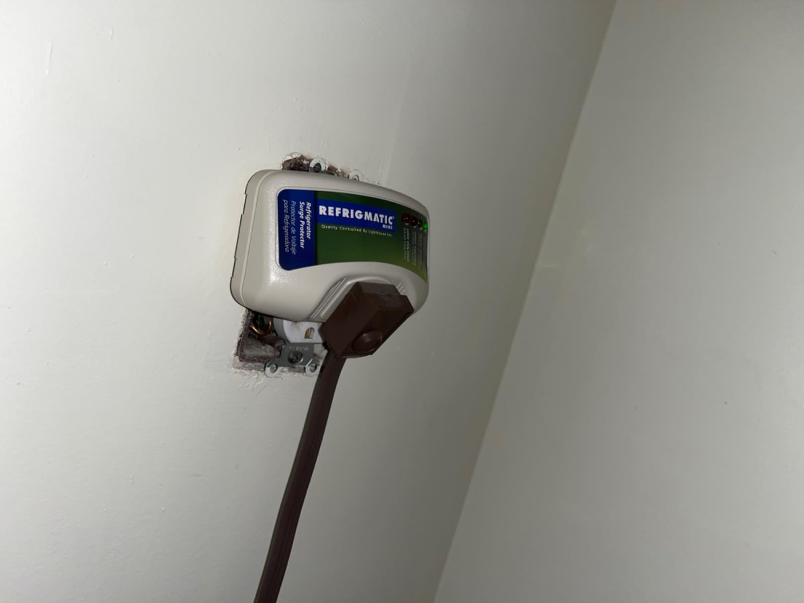 WS-36300 Electronic Voltage & Surge Protector for Refrigerators Up to 27 cu. ft. Protect Your Refrigerator Against High and Low Voltage, Brownouts and Spikes. - Customer Photo 1