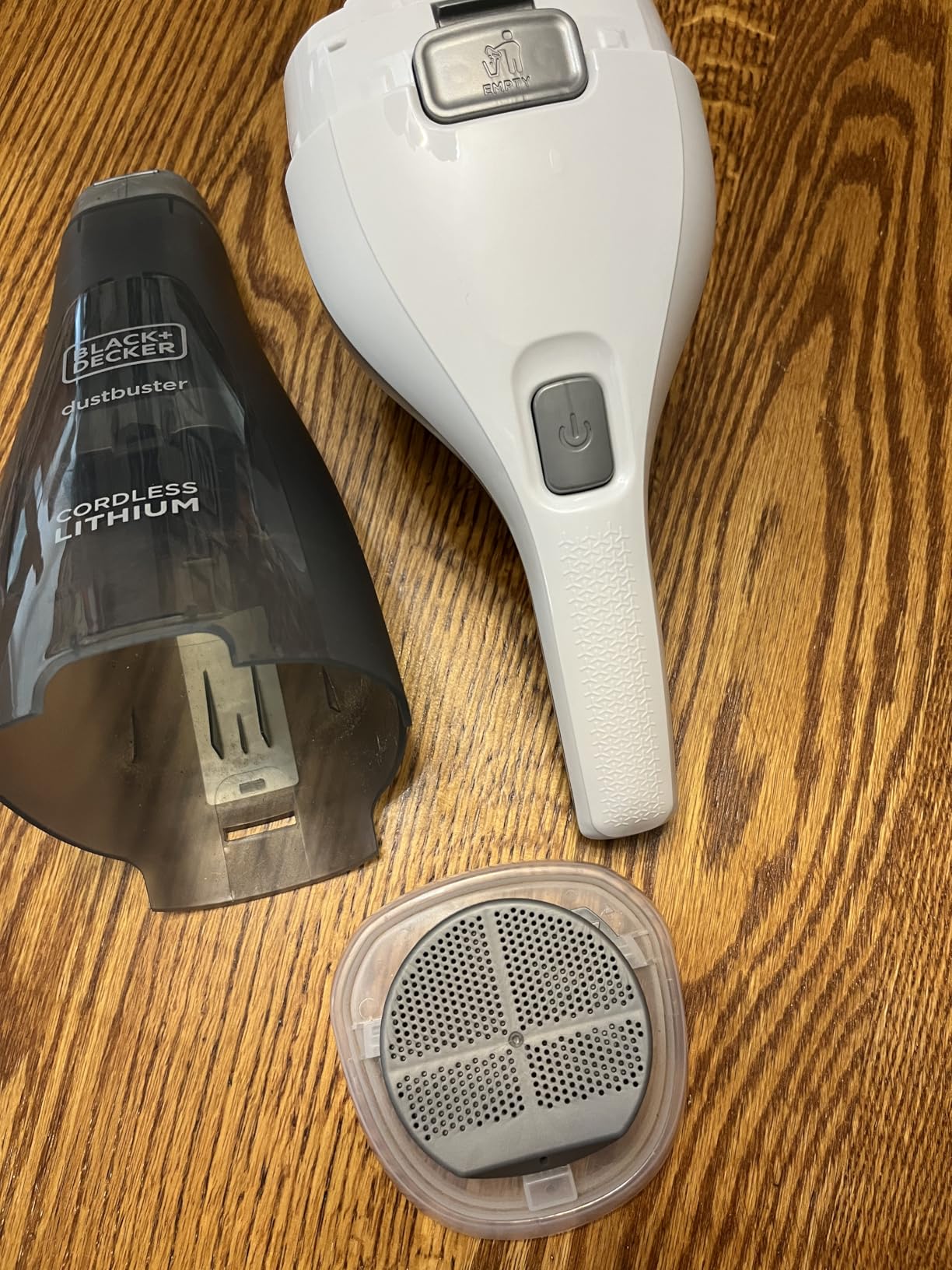 BLACK+DECKER dustbuster QuickClean Cordless Handheld Vacuum, Car Vacuum Portable (HNVC215B10) - Customer Photo 1