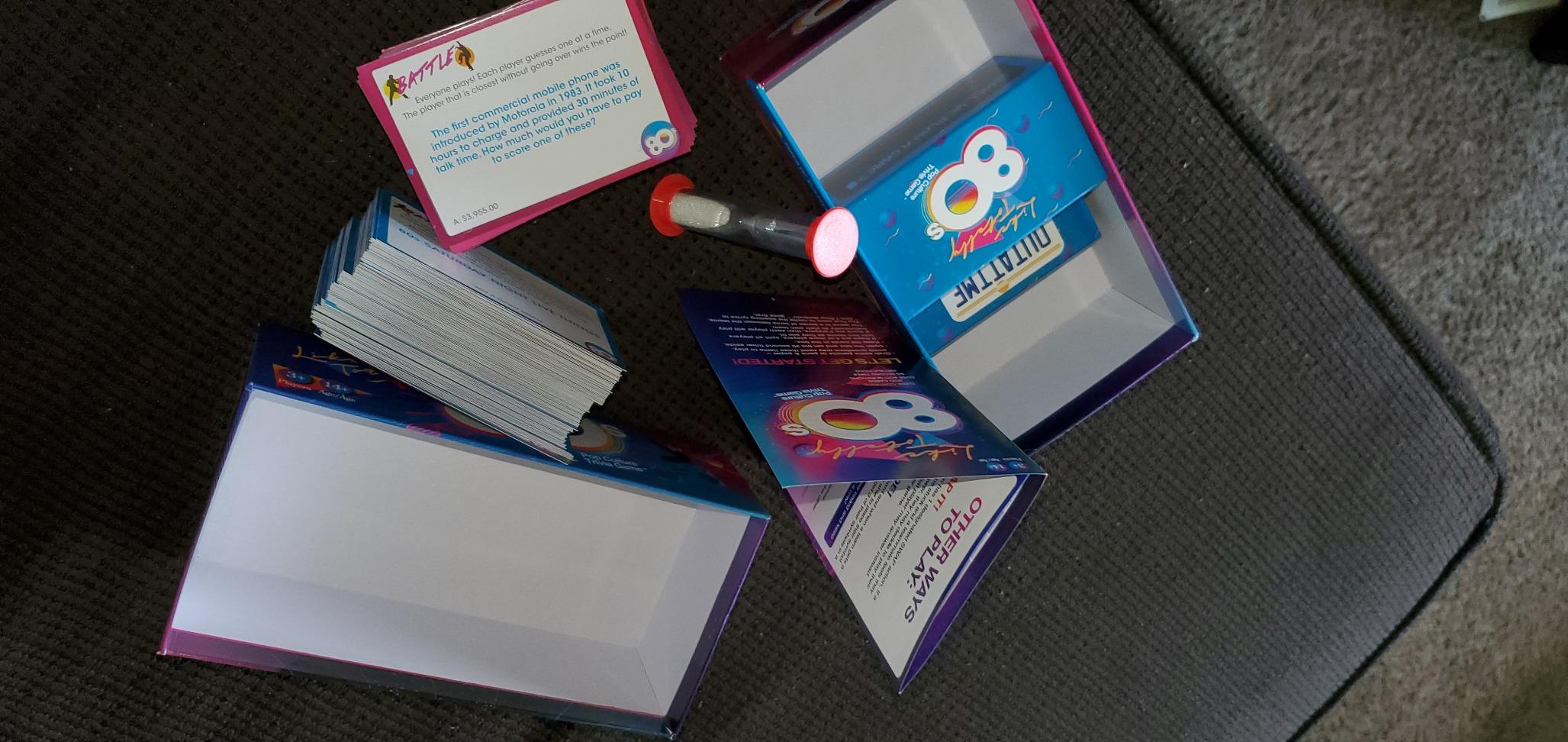 Buffalo Games Like Totally 80's - Pop Culture Trivia Game Customer Review Buffalo Games Like Totally 80's - Pop Culture Trivia Game - Customer Photo 1