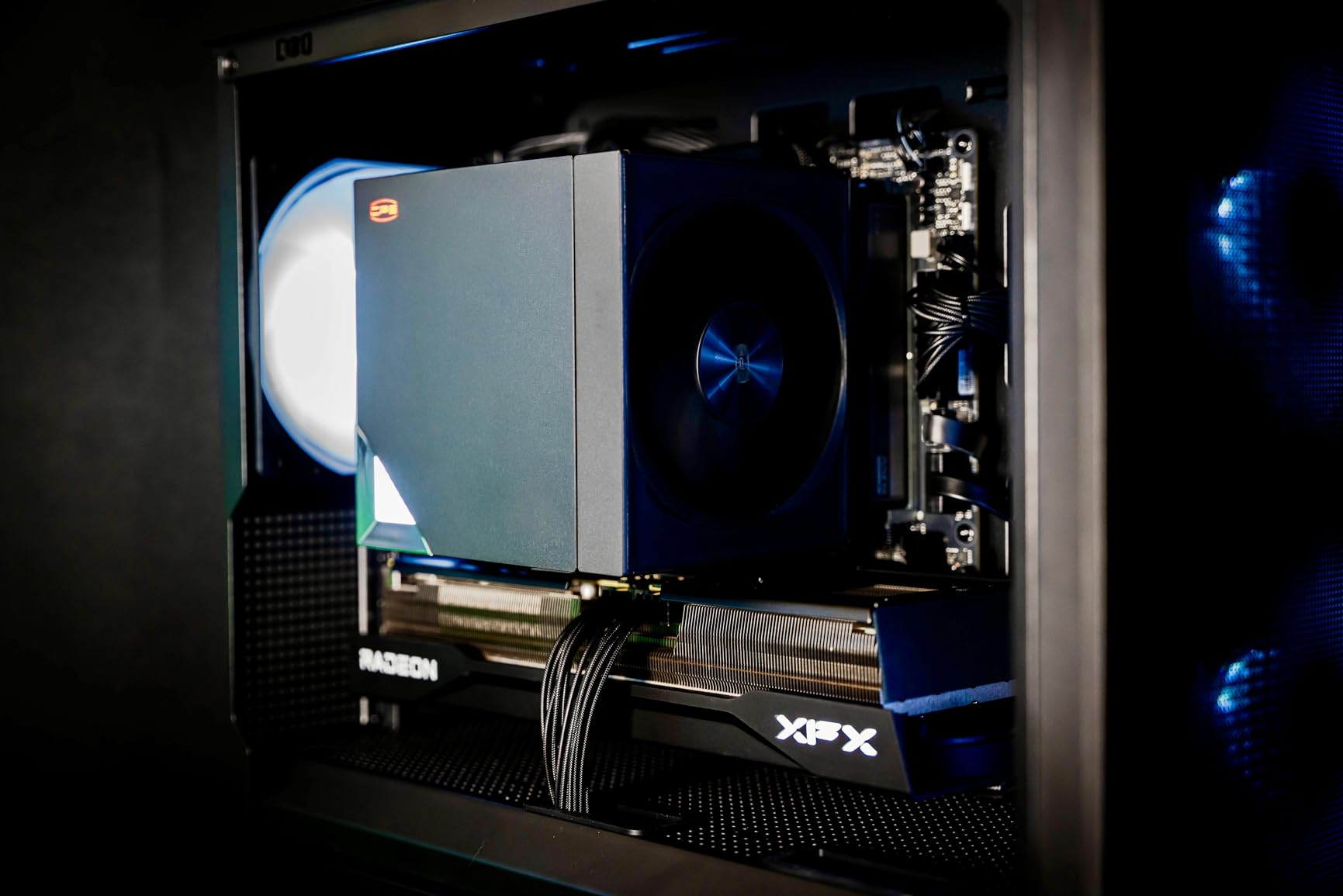 PCCOOLER CPU Cooler Air Freezer, 290W Dual Tower CPU Air Cooler, 8 HeatPipes CPU Cooling Fan System & 3 Modes PWM Silent Fans, Compatible with Intel LGA 1851/1700/1200/115X/20XX,AM4/AM5 (CPS RZ820 BK) Customer Review PCCOOLER CPU Cooler Air Freezer, 290W Dual Tower CPU Air Cooler, 8 HeatPipes CPU Cooling Fan System & 3 Modes PWM Silent Fans, Compatible with Intel LGA 1851/1700/1200/115X/20XX,AM4/AM5 (CPS RZ820 BK) - Customer Photo 2