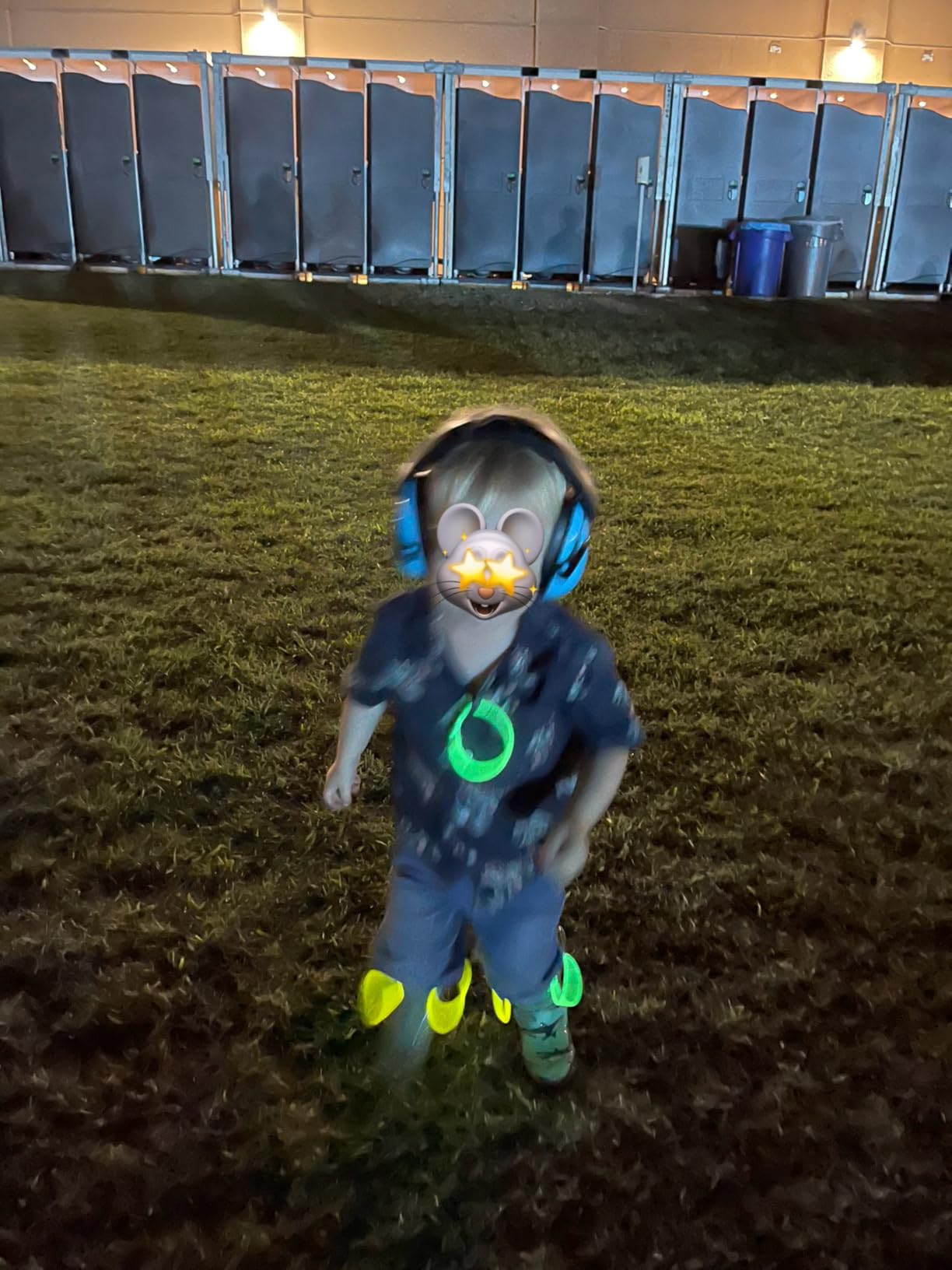 ProCase Noise Cancelling Headphones for Kids Toddler, SNR 27dB Noise Reduction Ear Muffs, Hearing Protection for Monster Jam, Concerts, Fireworks, Shooting, Air Show, Autism Sensory Needs -Blue - Customer Photo 1