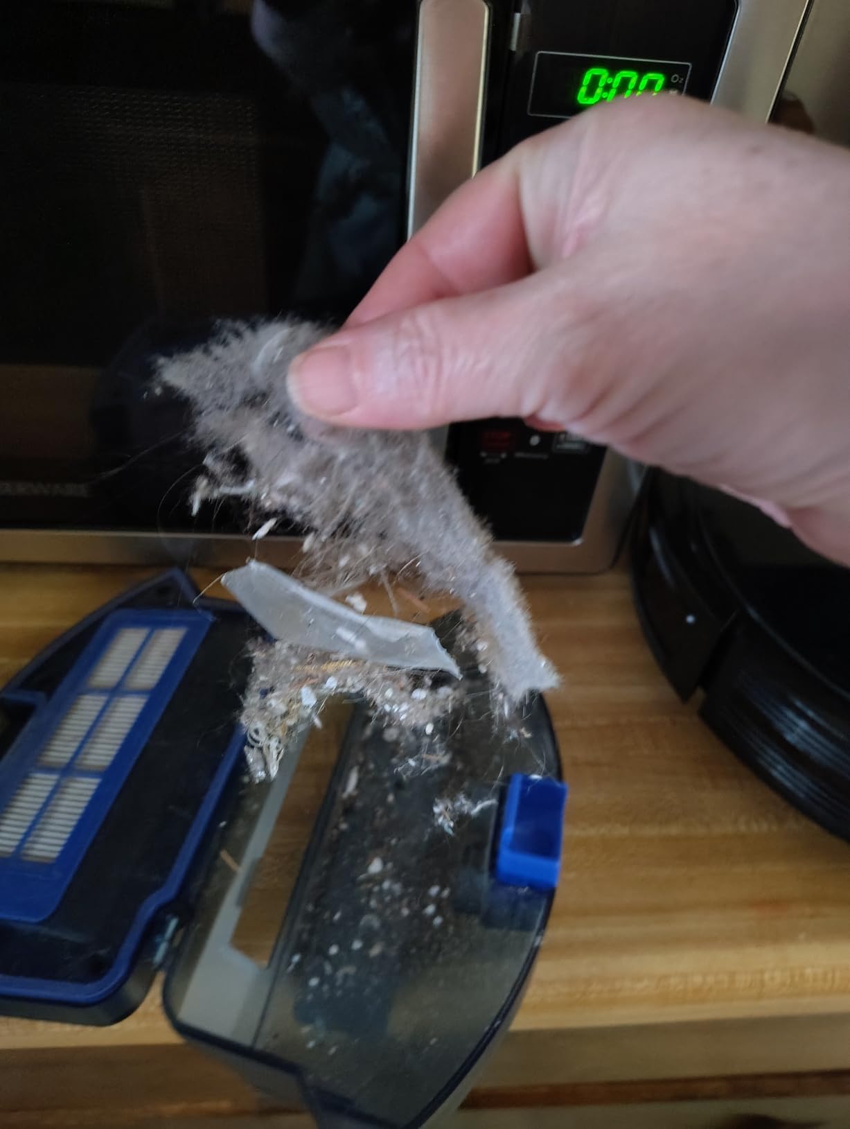 eufy Robot Vacuum 11S MAX, Super Thin, Powerful Suction, Quiet, Self-Charging Robotic Vacuum Cleaner, Cleans Hard Floors to Medium-Pile Carpets, Black - Customer Photo 2