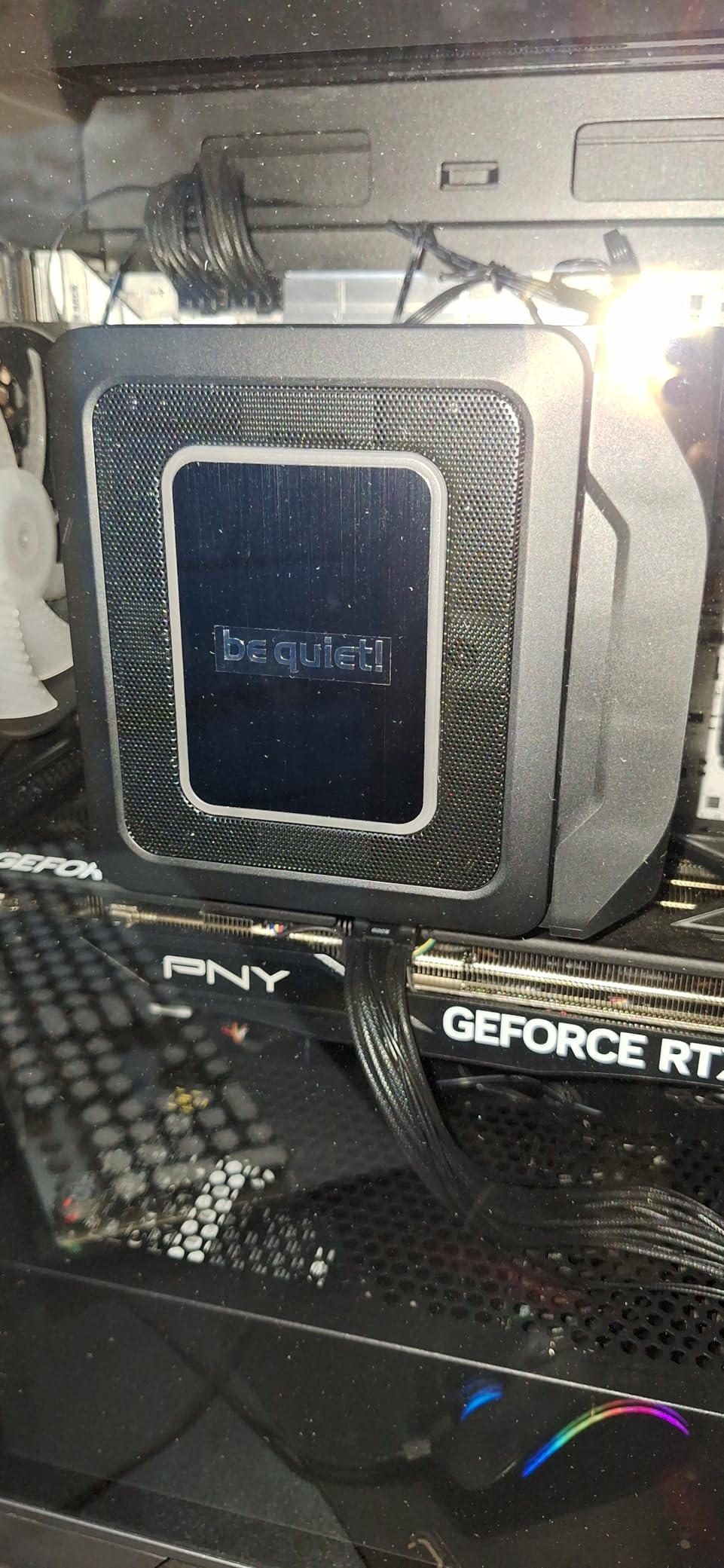 be quiet! Dark Rock Slim 180W TDP CPU Cooler with Silent Wings 3 120mm PWM Fan | Intel 1700 1200 2066 1150 1151 1155 2011 Square ILM | AMD4 AMD5 | Compact Construction | Black | BK024 Customer Review be quiet! Dark Rock Slim 180W TDP CPU Cooler with Silent Wings 3 120mm PWM Fan | Intel 1700 1200 2066 1150 1151 1155 2011 Square ILM | AMD4 AMD5 | Compact Construction | Black | BK024 - Customer Photo 3