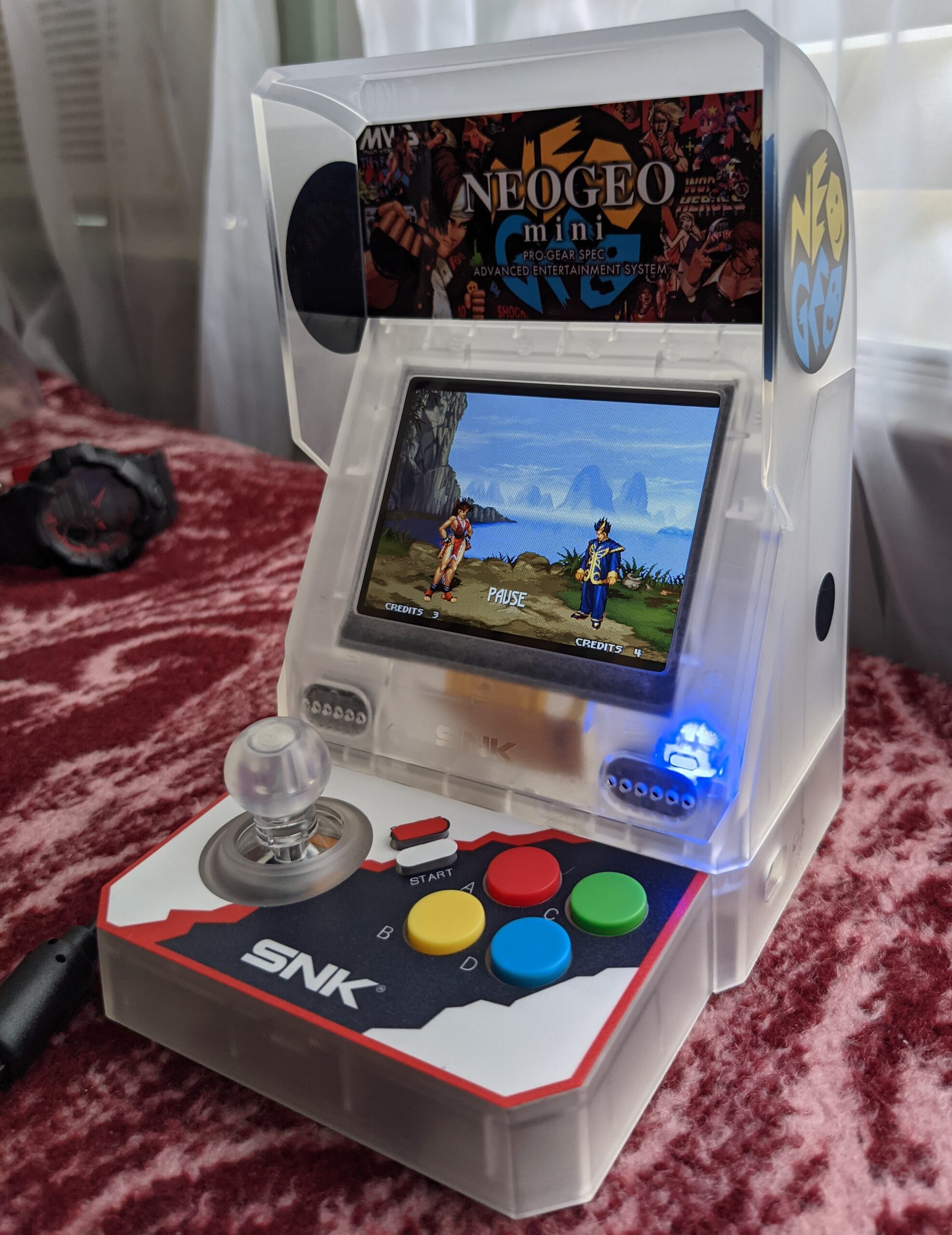 SNK NEOGEO Mini Samurai Shodown Limited Edition Bundle: Haohmaru Customer Review SNK NEOGEO Mini Samurai Shodown Limited Edition Bundle: Haohmaru - Customer Photo 2