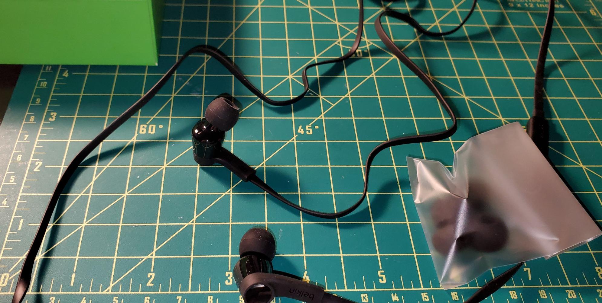 Belkin SoundForm Wired Earbuds with USB-C Connector, In-Ear Earphones w/ Microphone - USB-C Headphones for iPhone 15, iPad Mini, Galaxy S24, Google Pixel, Android, and More - Black - Customer Photo 2