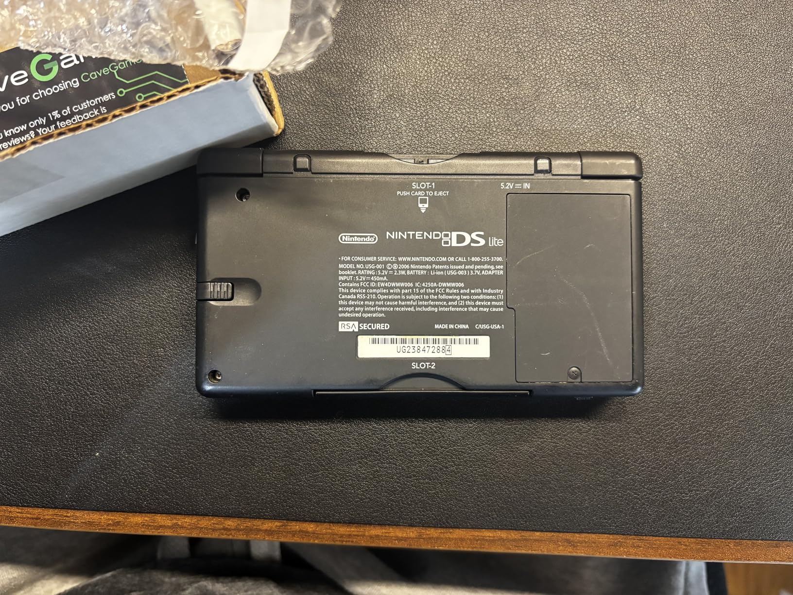 Nintendo DS Lite Cobalt / Black (Renewed) Customer Review Nintendo DS Lite Cobalt / Black (Renewed) - Customer Photo 1