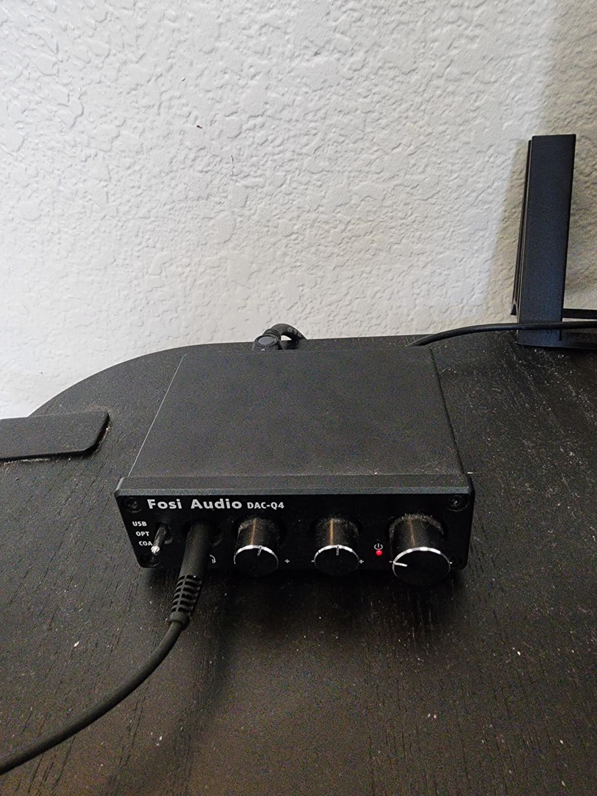 Fosi Audio Q4 DAC Headphone Amp for PC, Desktop Digital to Analog Audio Converter for Home Stereo Amplifier and Powered Speakers, PC-USB/Optical/Coaxial Inputs, 3.5mm Headphone/RCA Outputs - Customer Photo 1