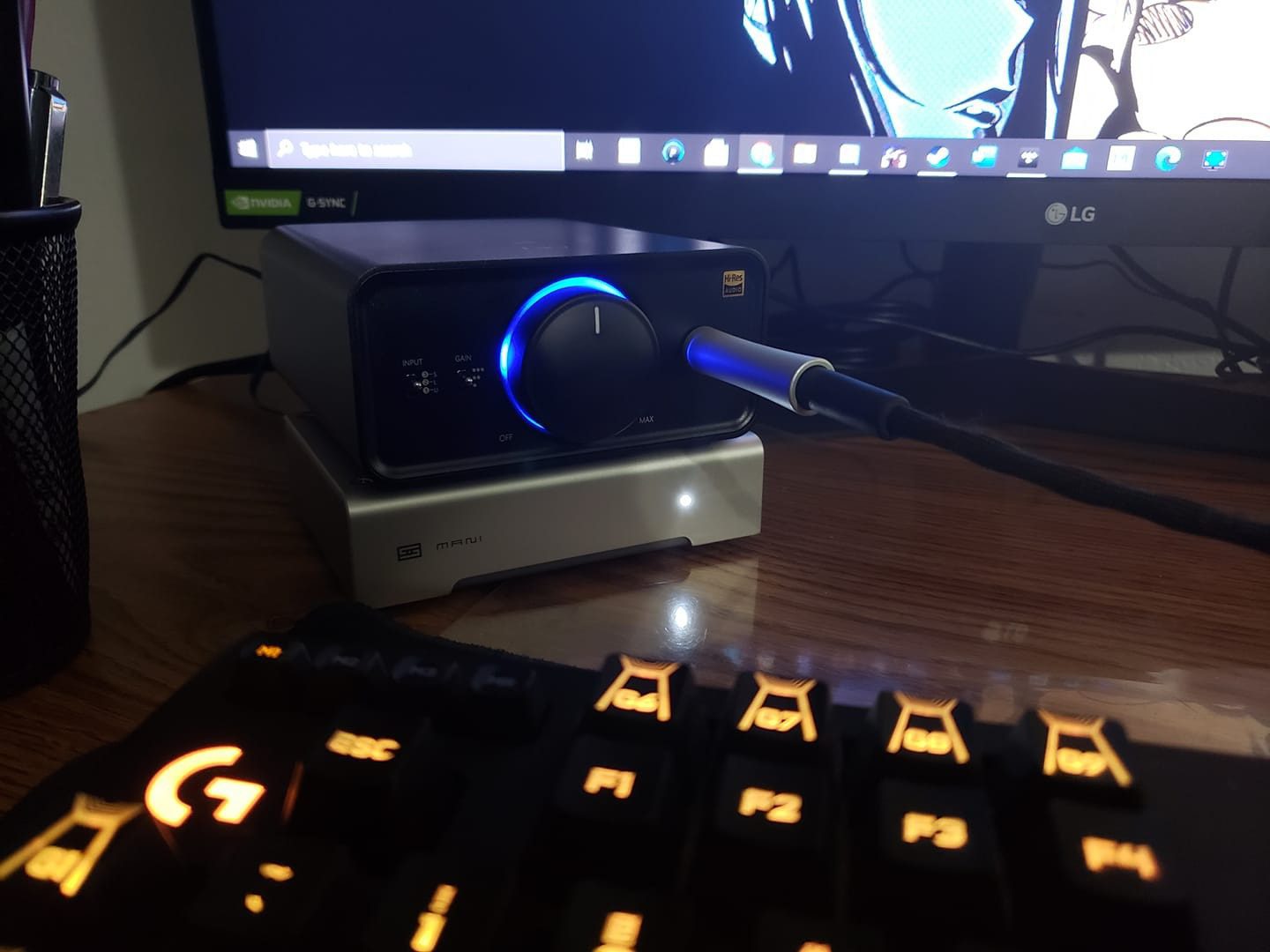 FiiO K5 Pro Headphone Amps Portable Desktop DAC and Amplifier 768K/32Bit and Native DSD512 for Home/PC 6.35mm Headphone Out/RCA Line-Out/Coaxial/Optical Inputs - Customer Photo 2