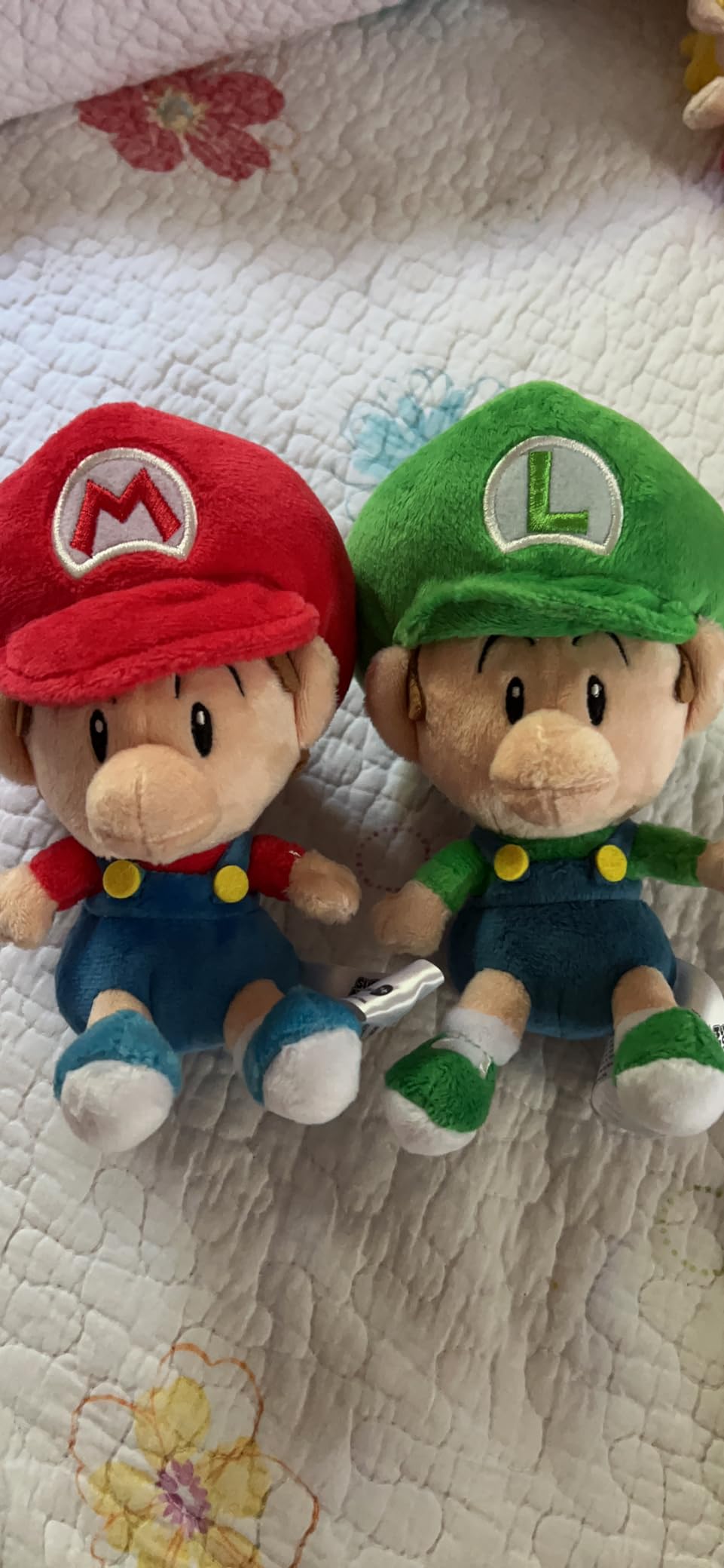 Little Buddy Set of 2 All Star Collection 1247 Baby Mario & 1248 Baby Luigi Plushes - Customer Photo 1