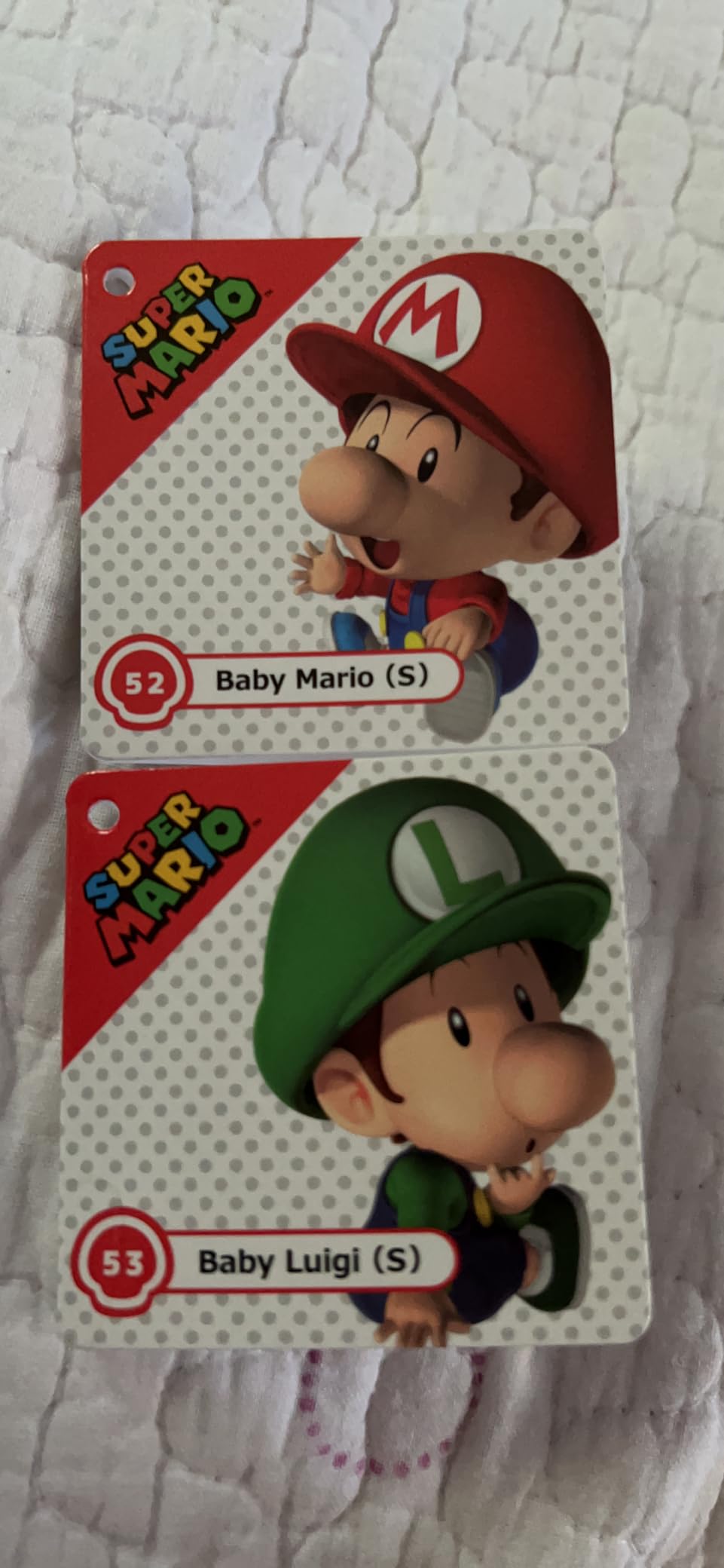Little Buddy Set of 2 All Star Collection 1247 Baby Mario & 1248 Baby Luigi Plushes - Customer Photo 2