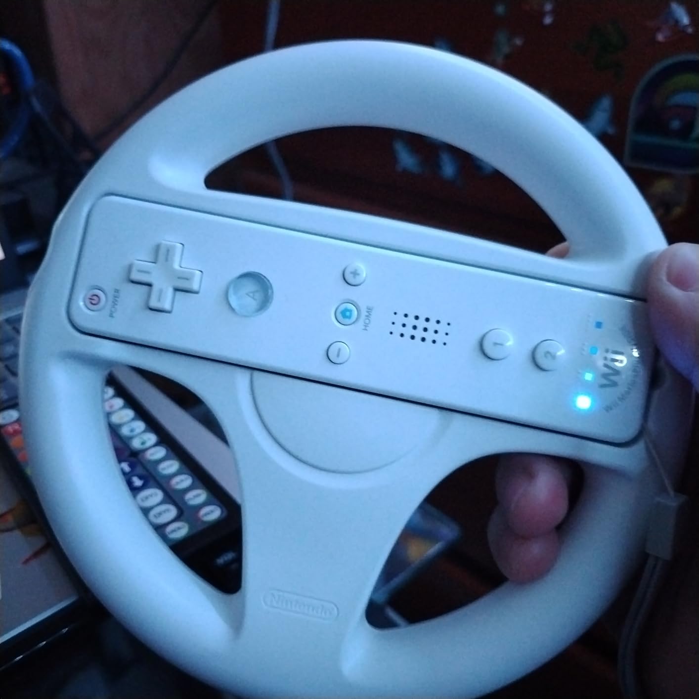 Nintendo Mario Kart Wii with Wii Wheel (Renewed) - Customer Photo 1