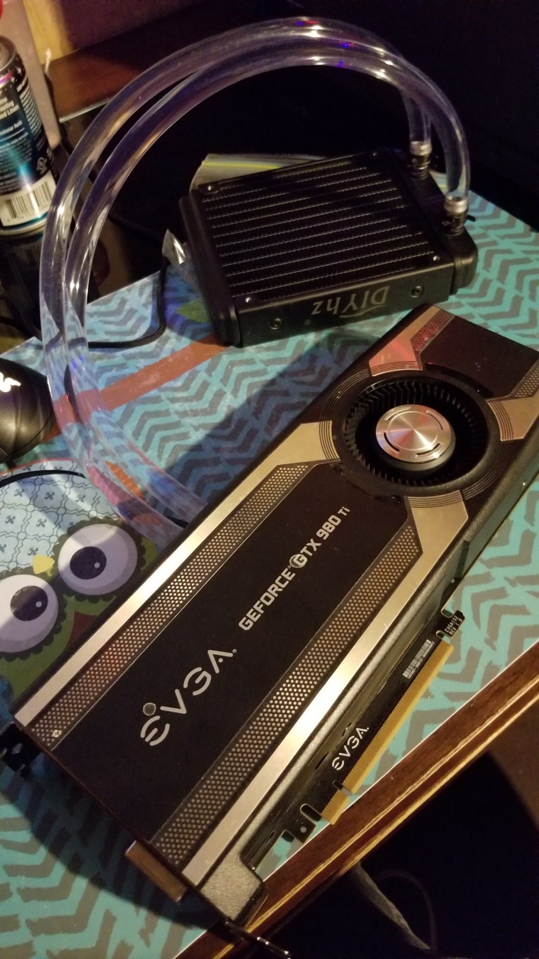 80mm Aluminum CPU PC Water Cooling Radiator, 8 Pipe, DC12V, Black - Customer Photo 2