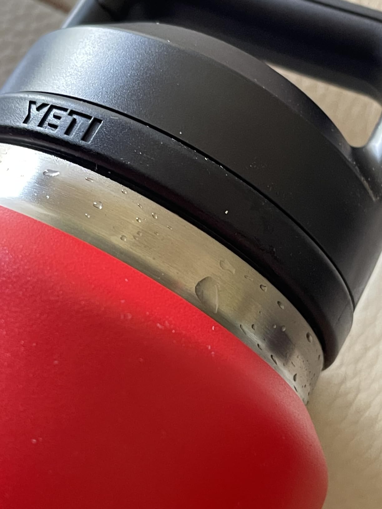 YETI Rambler 36 oz Bottle, Vacuum Insulated, Leakproof, Stainless Steel with Chug Cap - Customer Photo 3