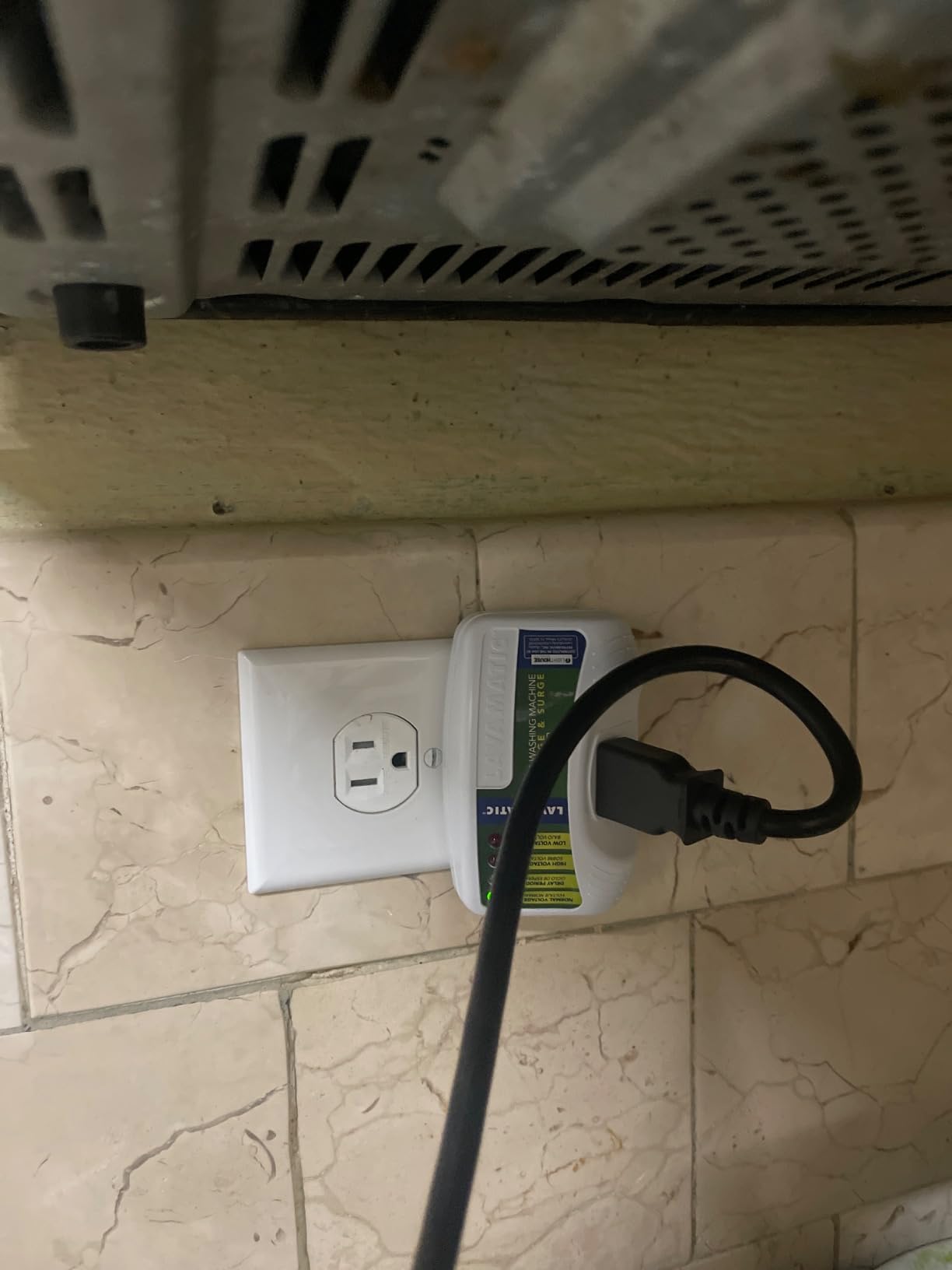 Two Electronic Voltage & Surge Protector Combo - Protect your Refrigerator and Washing Machine Against High and Low Voltage, Brownouts and Spikes - Customer Photo 1