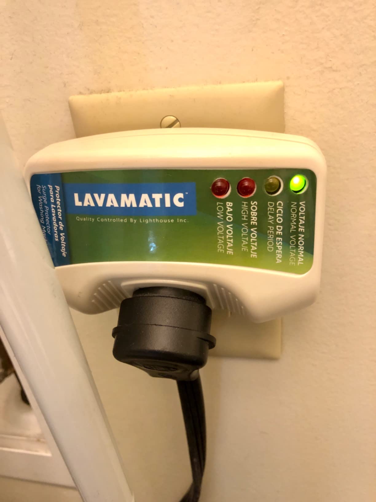 Two Electronic Voltage & Surge Protector Combo - Protect your Refrigerator and Washing Machine Against High and Low Voltage, Brownouts and Spikes - Customer Photo 2