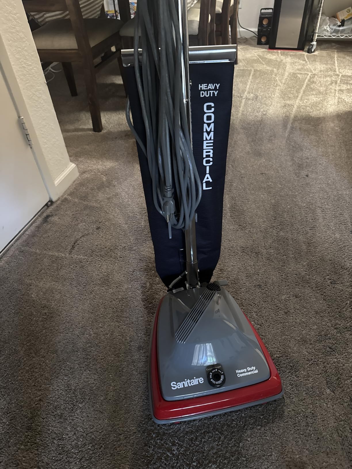 Sanitaire SC679K Tradition Upright Commercial Bagged Vacuum, Red - Customer Photo 1