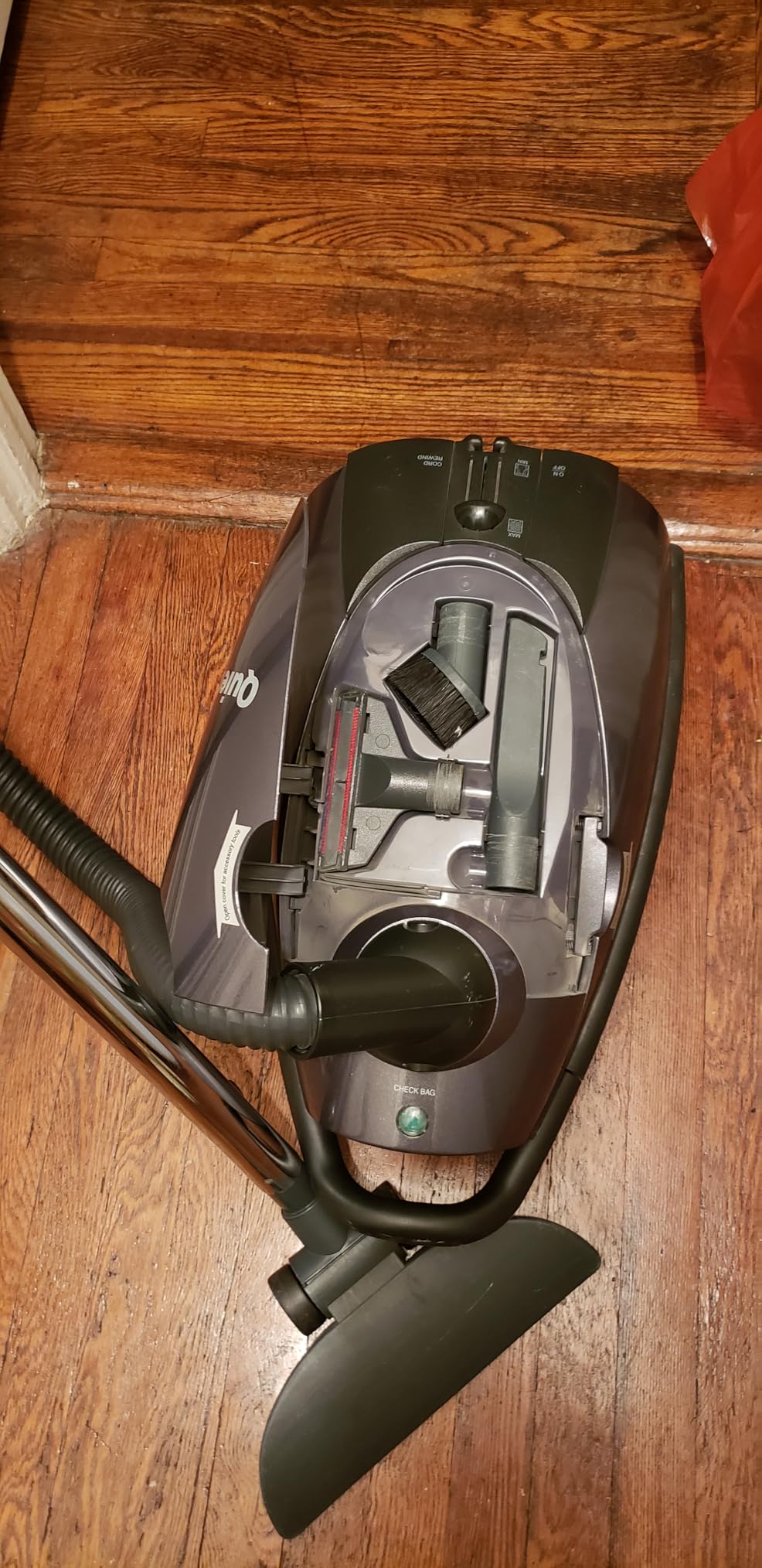 Eureka 3670M Canister Cleaner, Lightweight Powerful Vacuum for Carpets and Hard floors, w/ 5bags,Yellow - Customer Photo 2