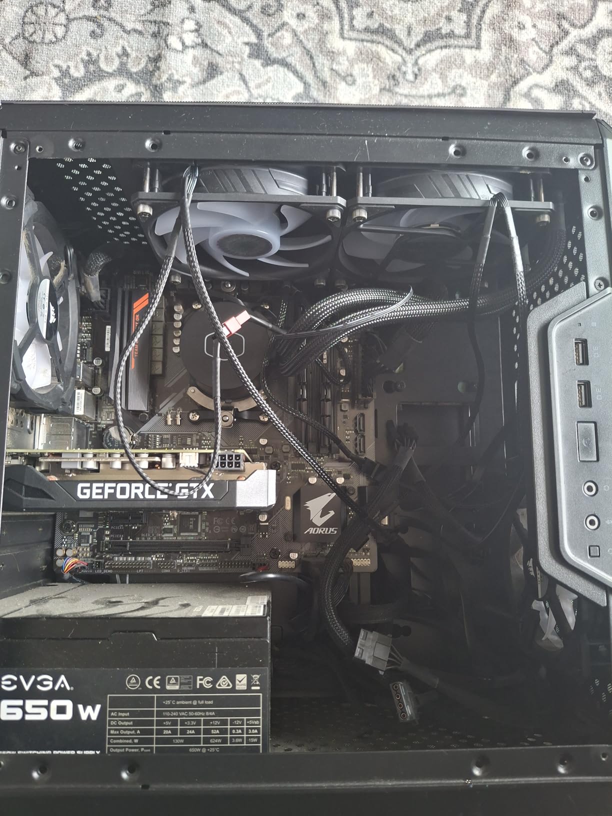 CoolerMaster MasterLiquid ML240L RGB V2, Close-Loop AIO CPU Liquid Cooler, Gen3 Dual Chamber Pump, 240mm Radiator, SickleFlow 120 PWM ARGB, AMD Ryzen AM5/AM4, Intel LGA1700/1200 (MLW-D24M-A18PC-R2) - Customer Photo 2