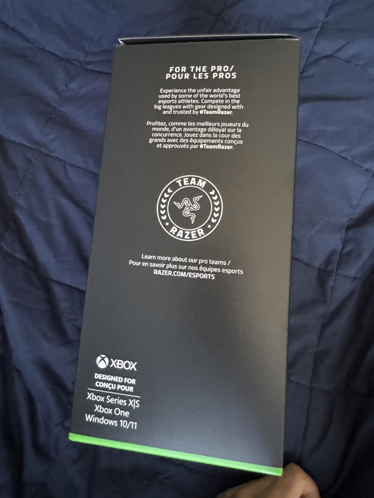 Razer BlackShark V2 X Gaming Headset: 7.1 Surround Sound - 50mm Drivers - Memory Foam Cushion - For PC, PS4, PS5, Switch - 3.5mm Audio Jack - Customer Photo 2