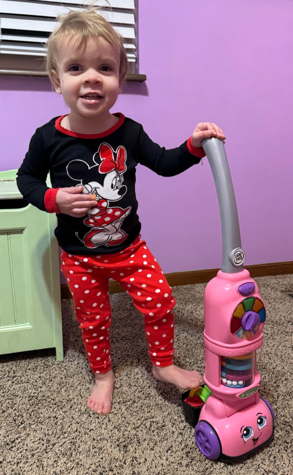 LeapFrog Pick Up and Count Vacuum, Green - Customer Photo 1