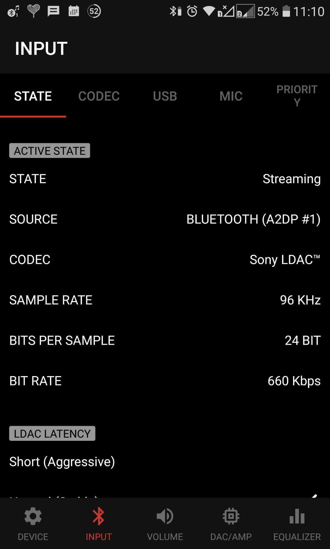 Qudelix-5K Bluetooth USB DAC AMP with LDAC, aptX Adaptive, aptX HD, AAC (Dual ES9219 3.5mm Unbalanced & 2.5mm Balanced Output) - Customer Photo 4