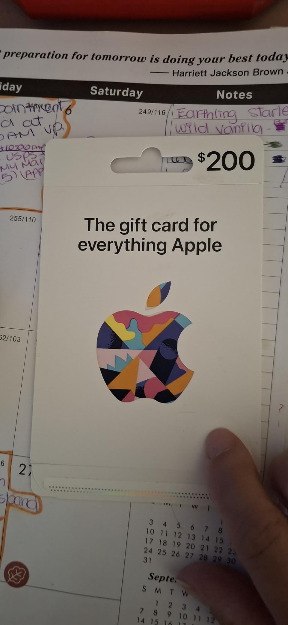 Apple Gift Card - App Store, iTunes, iPhone, iPad, AirPods, MacBook, accessories and more - Customer Photo 1