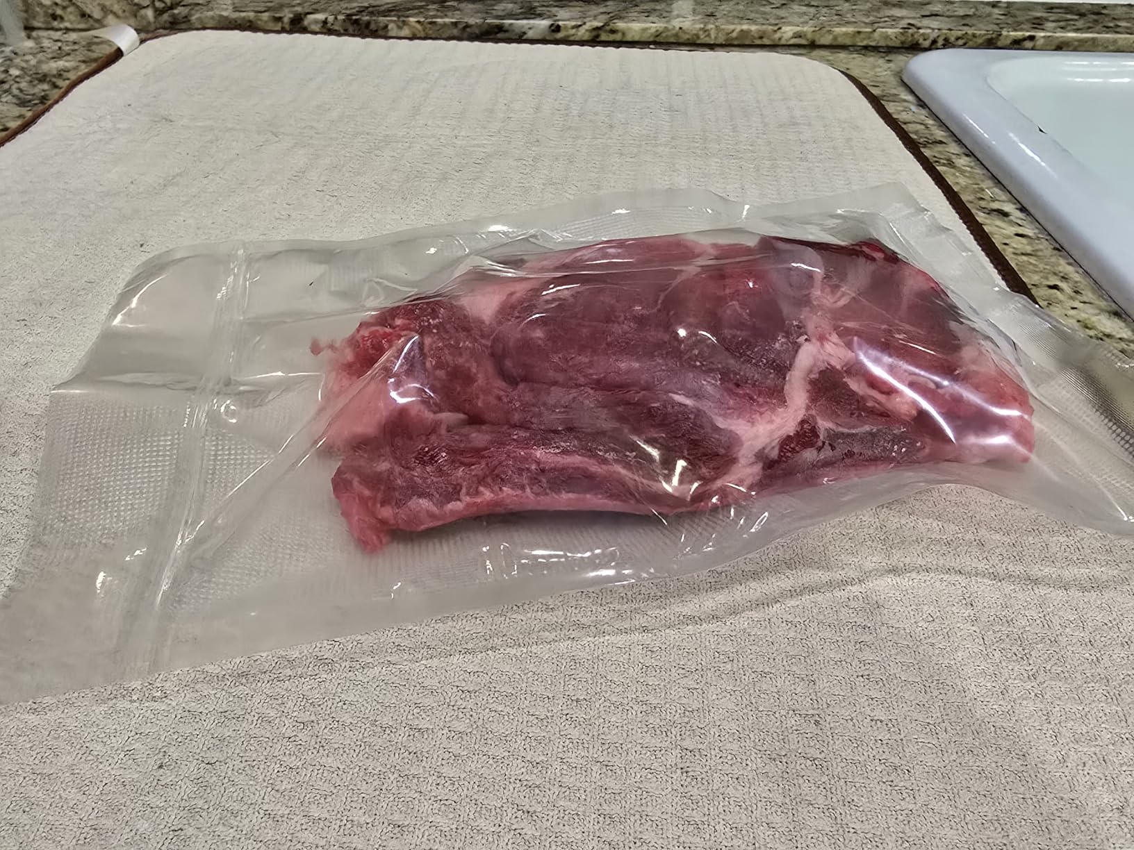 Precision Vacuum Sealer Machine, Powerful Pro Vacuum Food Sealer, 8-in-1 Easy Presets, 4 Food Modes, Dry&Moist&Soft&Delicate with Starter Kit, Compact Design(Silver) - Customer Photo 1