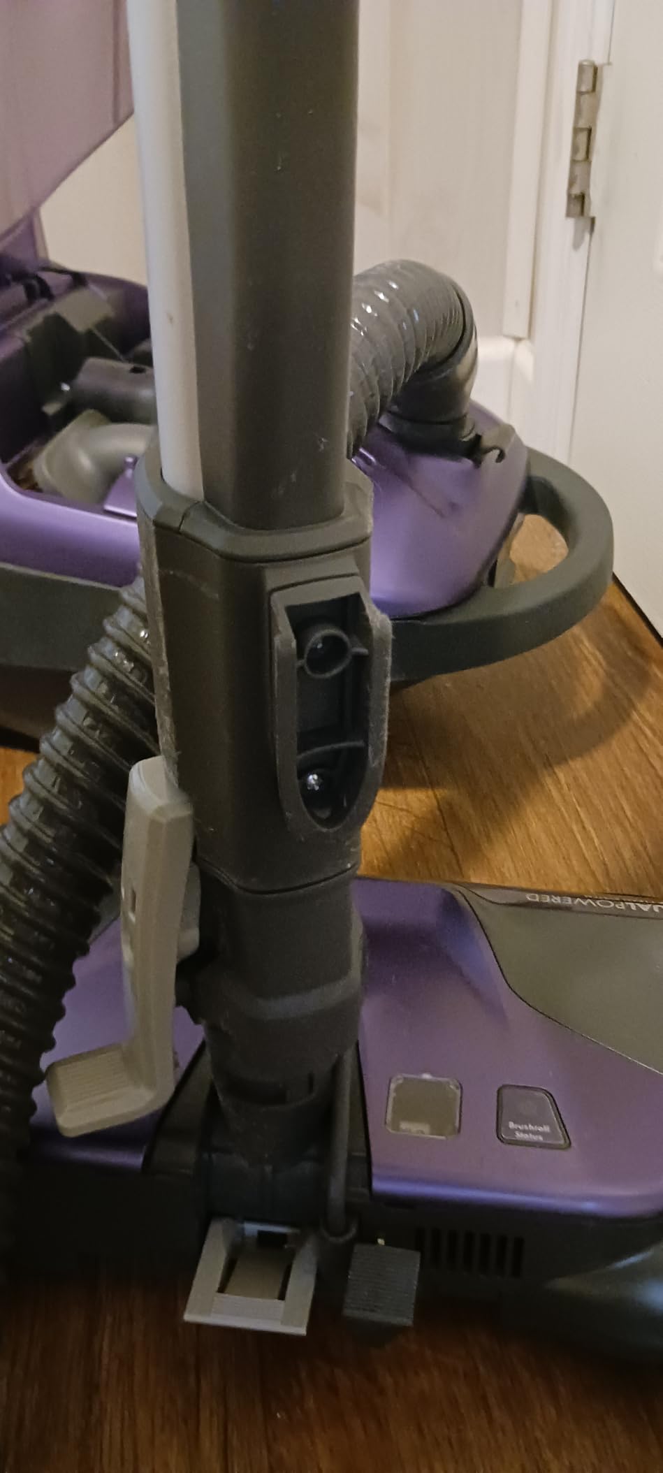 Kenmore 600 Series Pet Friendly Lightweight Bagged Canister Vacuum with Pet PowerMate, Pop-N-Go Brush, 2 Motors, HEPA Filter, Aluminum Telescoping Wand, Retractable Cord and 4 Cleaning Tools, Purple - Customer Photo 2