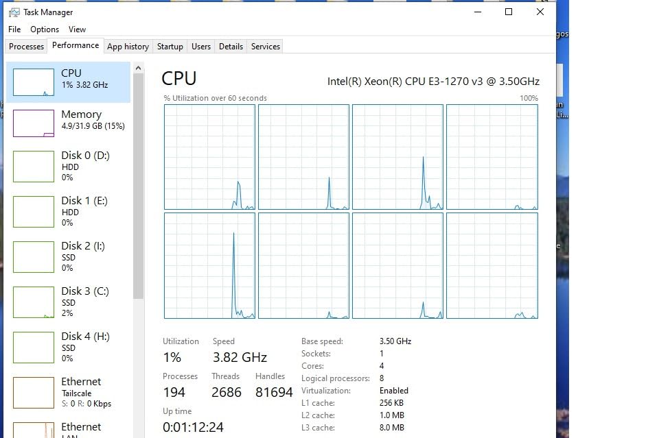 Intel Xeon E3-1270 V3 SR151 4-Core 3.5GHz 8MB LGA 1150 Processor (Renewed) Customer Review Intel Xeon E3-1270 V3 SR151 4-Core 3.5GHz 8MB LGA 1150 Processor (Renewed) - Customer Photo 1