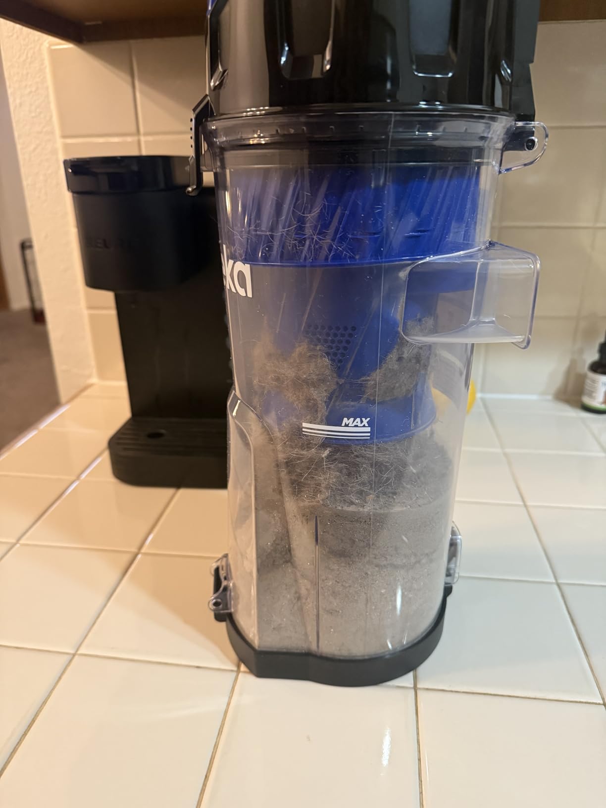 Eureka Lightweight Powerful Upright Vacuum Cleaner for Carpet and Hard Floor, PowerSpeed, New Model,Blue,black/New Model - Customer Photo 2