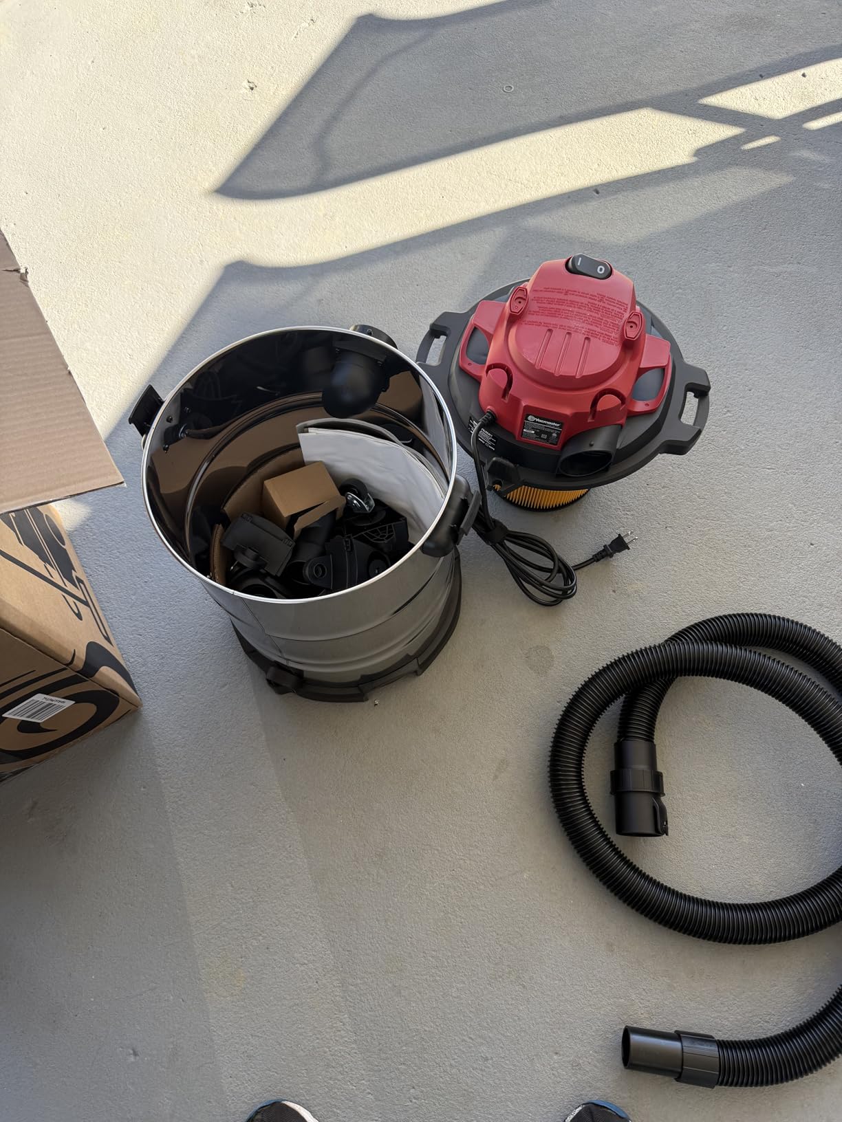 Vacmaster 5-Gallon* 4 Peak HP Stainless Steel Wet/Dry Vacuum – VOC508S 1101 - Customer Photo 2