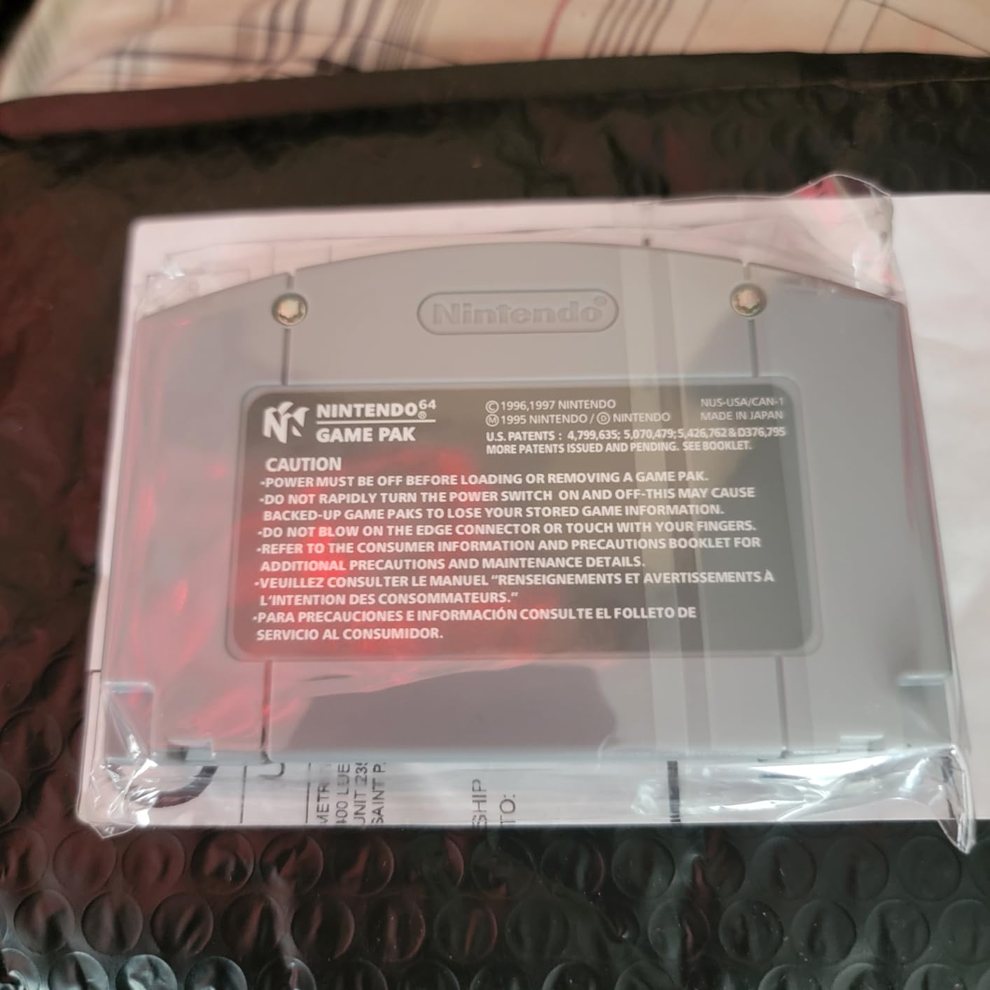 Game Cartridge for Nintendo N64 Smash Kart 64 Video Card US Version. - Customer Photo 1