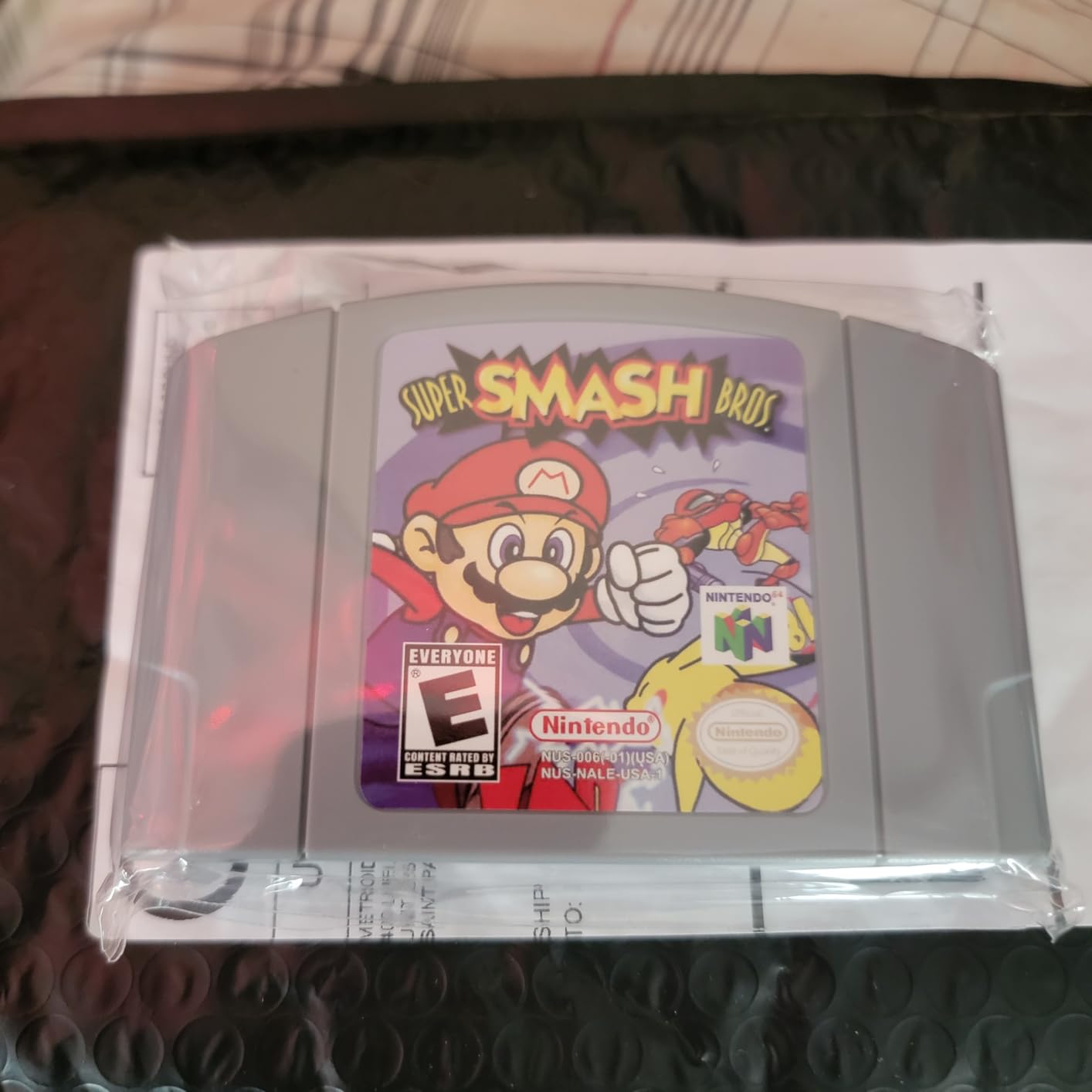 Game Cartridge for Nintendo N64 Smash Kart 64 Video Card US Version. - Customer Photo 2