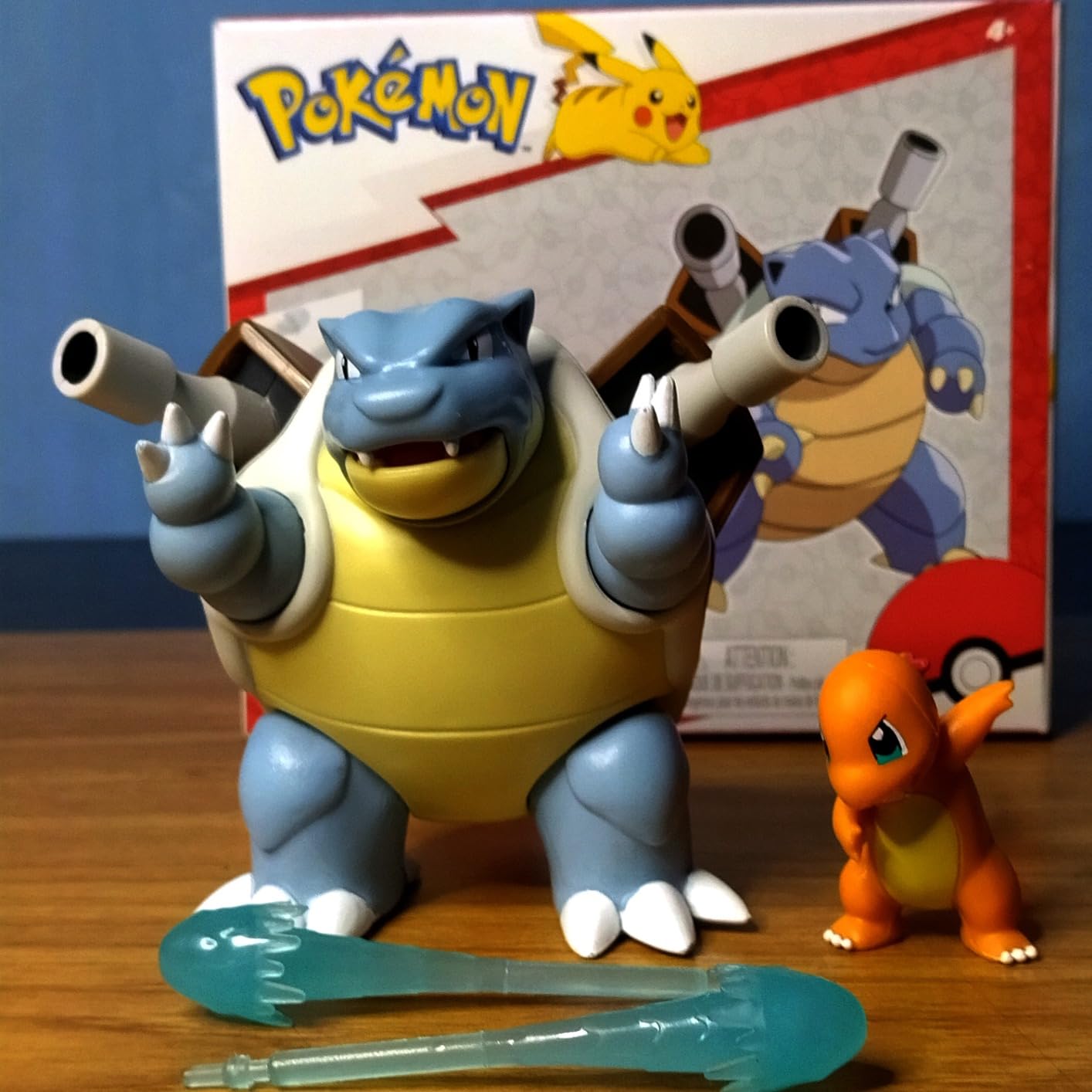 Pokémon Pokémon Battle Figure 2 Pack Blastoise & Charmander - 4.5-inch Blastoise, 2-inch Charmander- Toys for Kids Fans - Amazon Exclusive - Customer Photo 1