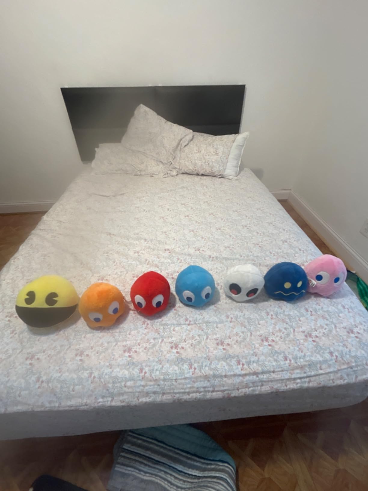 Pacn Game Man Plush Toys, Ghost Stuffed Animals Game Toys, Great as a Party Favor Gift or Companion,Ghost Plush Toy, Children's Day and Birthday Parties for Girls (Set of 8) - Customer Photo 2