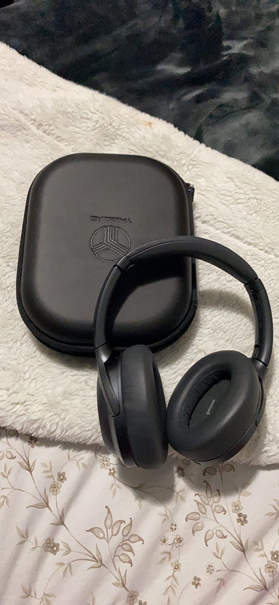 TREBLAB Z7 Pro - Hybrid Active Noise Cancelling Headphones, Signature aptX-HD Audio, Memory Foam Ear Cups, Foldable, 45H Play, Bluetooth 5, Fast Charging, Workout Over Ear Headphones Wireless With Mic - Customer Photo 2