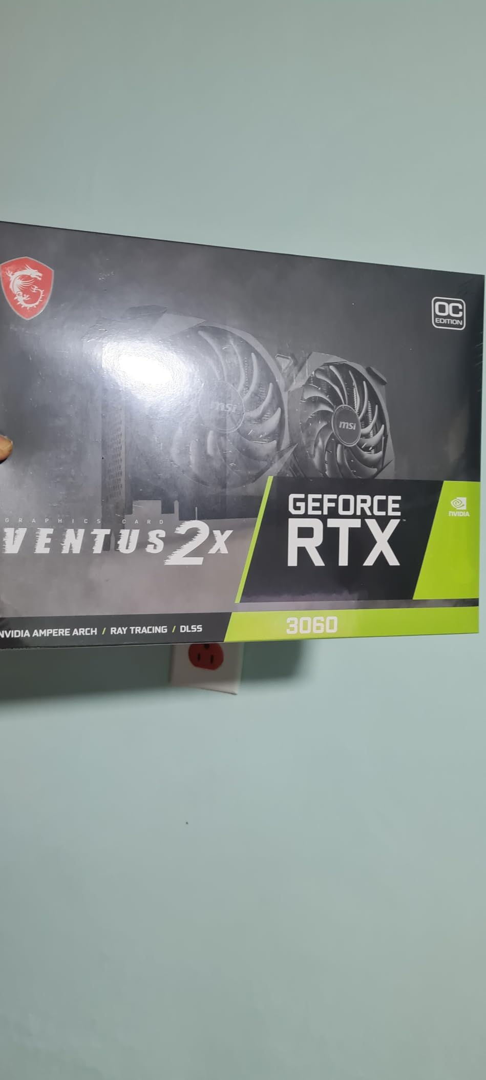 MSI Gaming GeForce RTX 3060 12GB 15 Gbps GDRR6 192-Bit HDMI/DP PCIe 4 Torx Twin Fan Ampere OC Graphics Card - Customer Photo 1