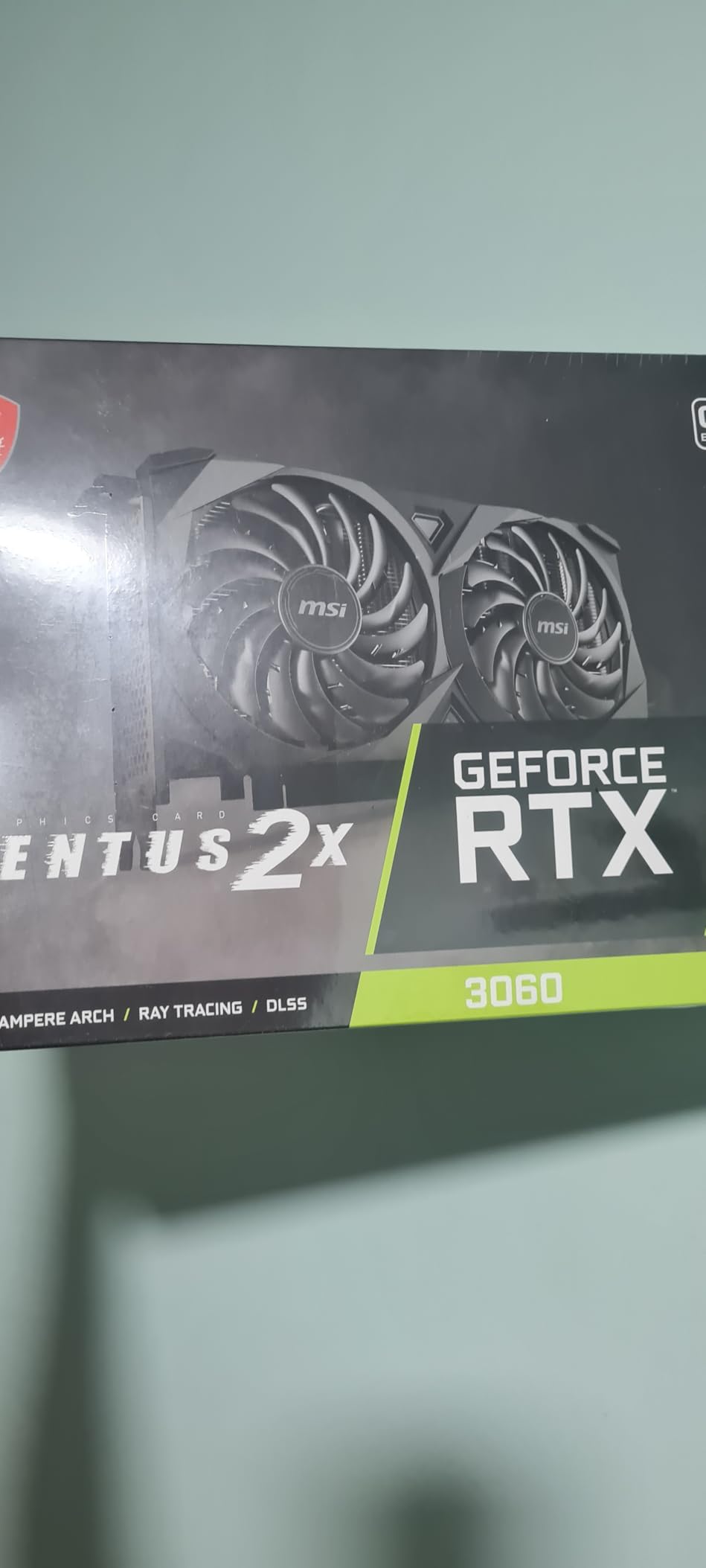 MSI Gaming GeForce RTX 3060 12GB 15 Gbps GDRR6 192-Bit HDMI/DP PCIe 4 Torx Twin Fan Ampere OC Graphics Card - Customer Photo 2